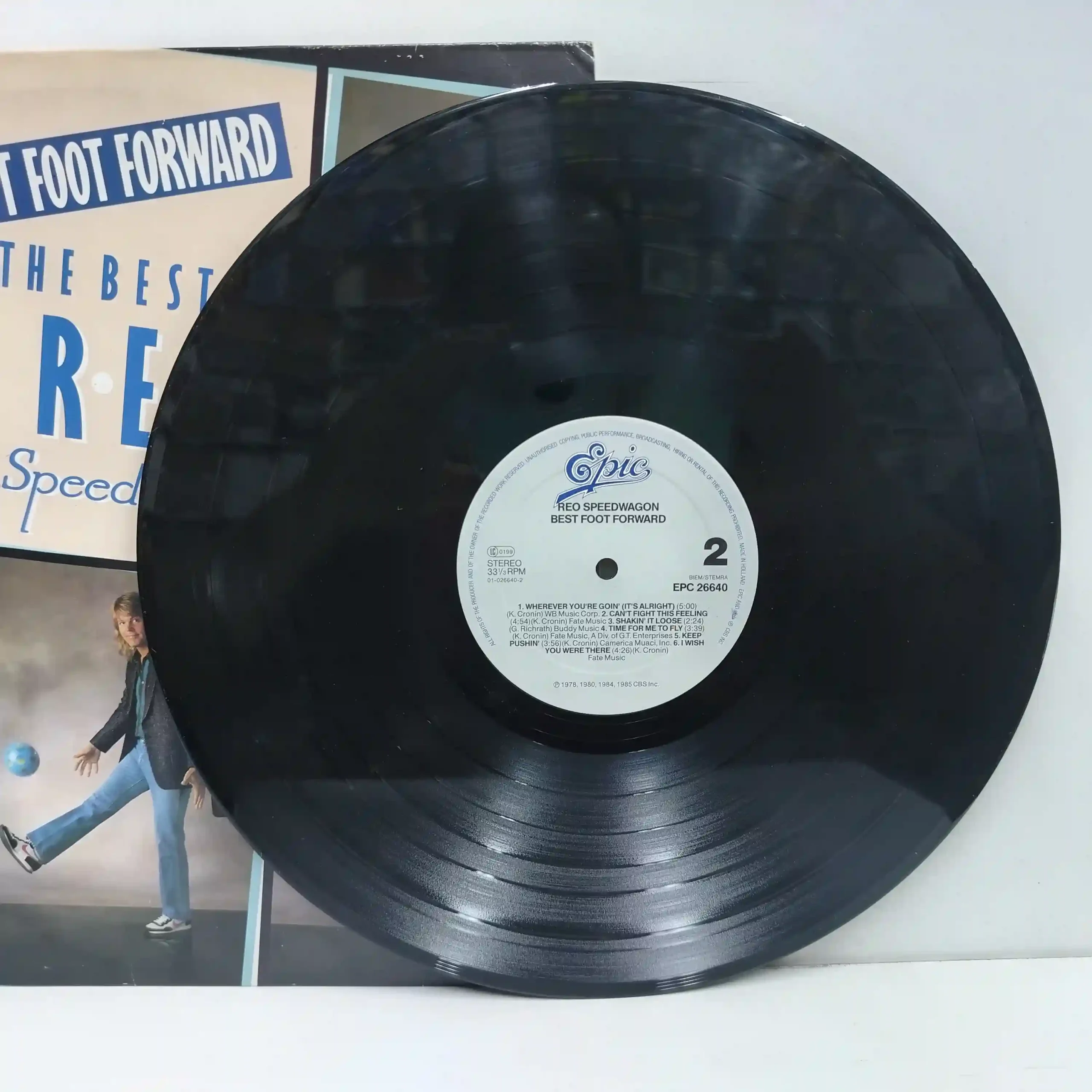 REO Speedwagon – Best Foot Forward (The Best Of ) (LP EPOCA) - Imagen 4