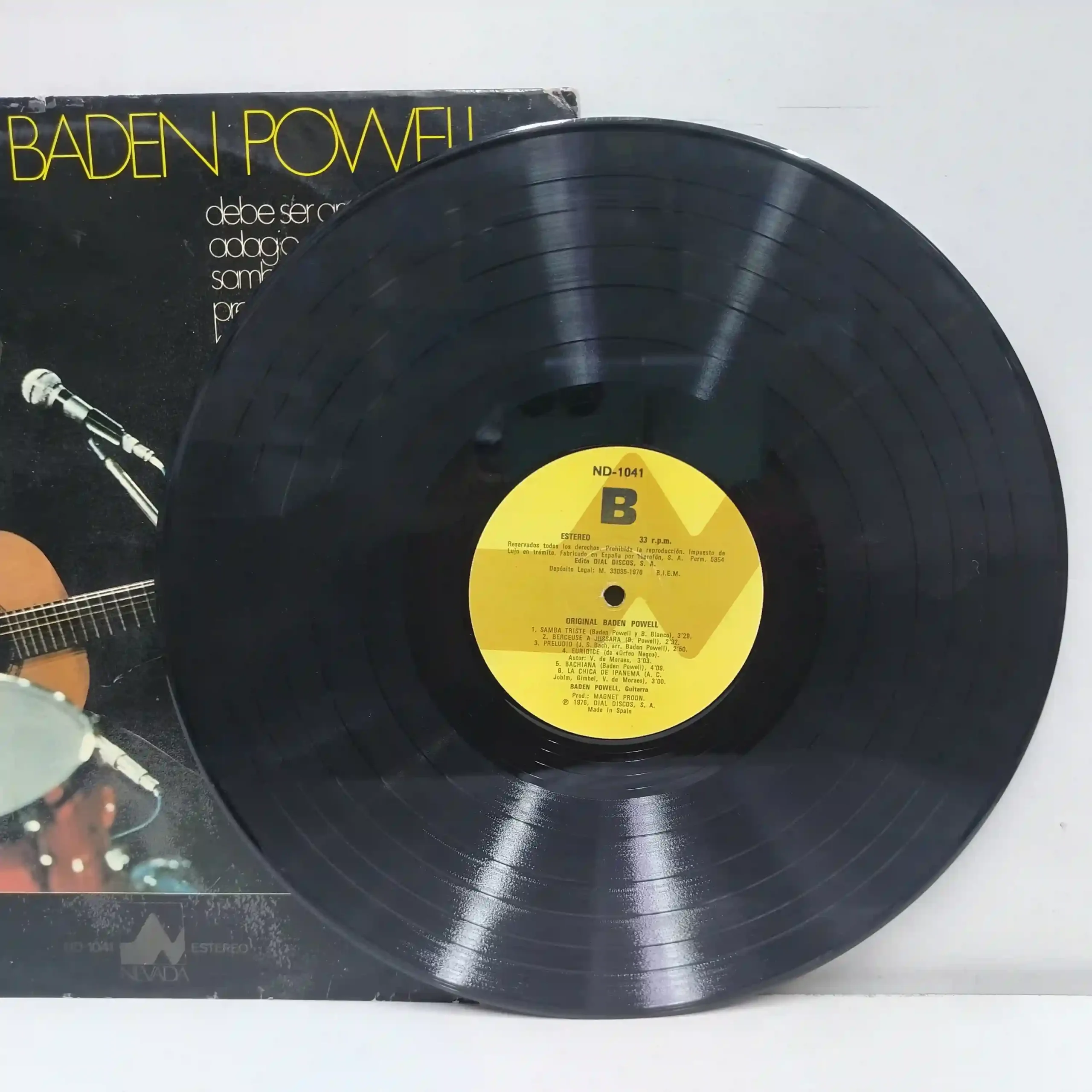 Baden Powell – Original Baden Powell (LP EPOCA) - Imagen 3
