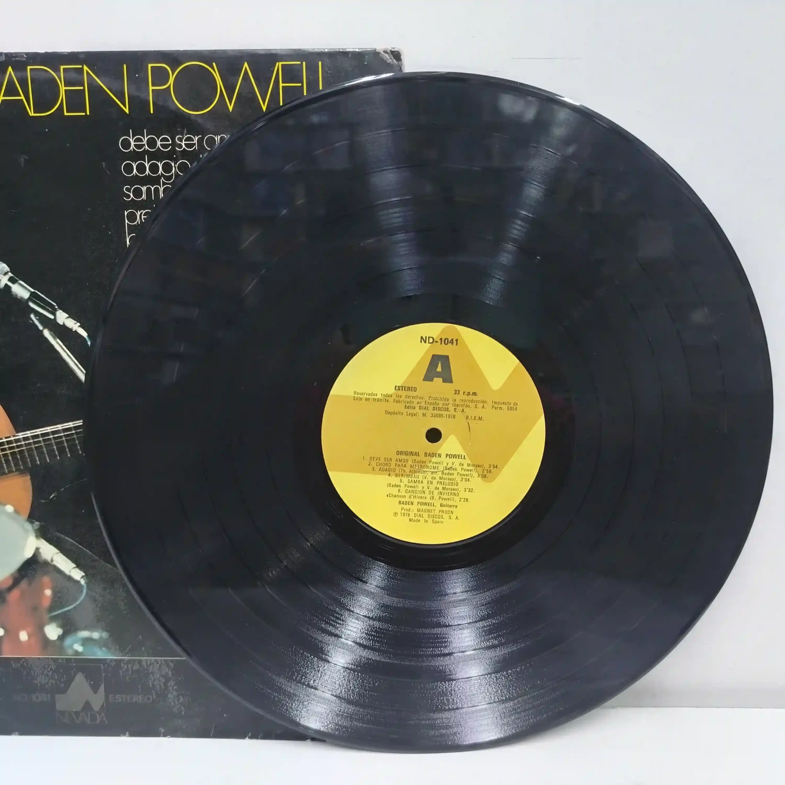 Baden Powell – Original Baden Powell (LP EPOCA) - Imagen 4
