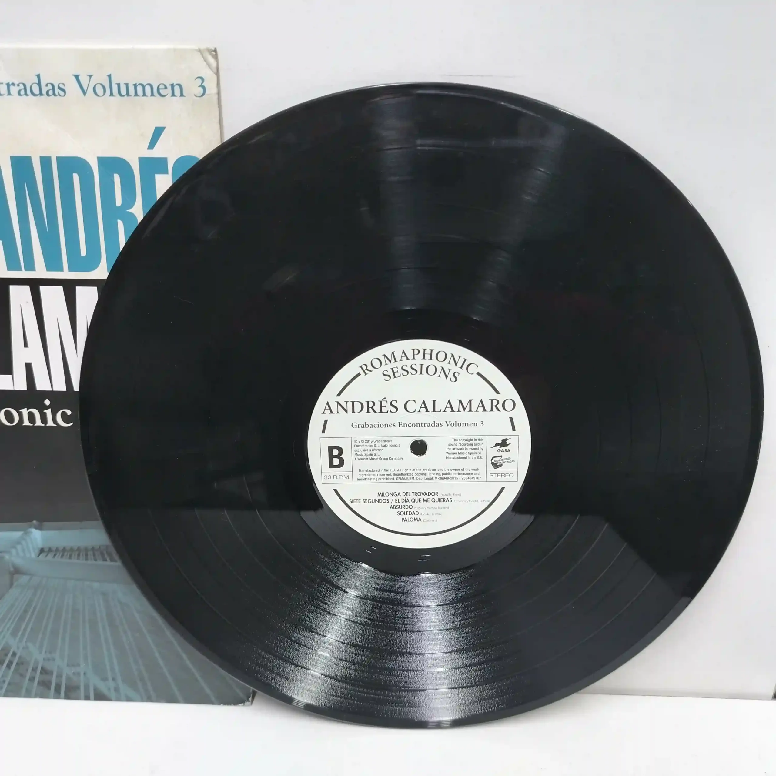 Andrés Calamaro – Romaphonic Sessions (LP-2016) - Imagen 3
