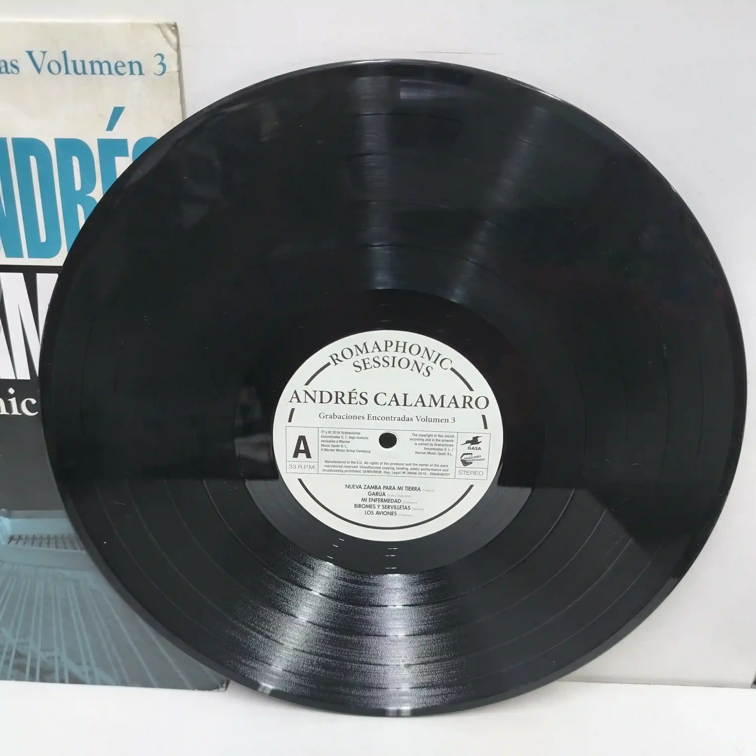 Andrés Calamaro – Romaphonic Sessions (LP-2016) - Imagen 4