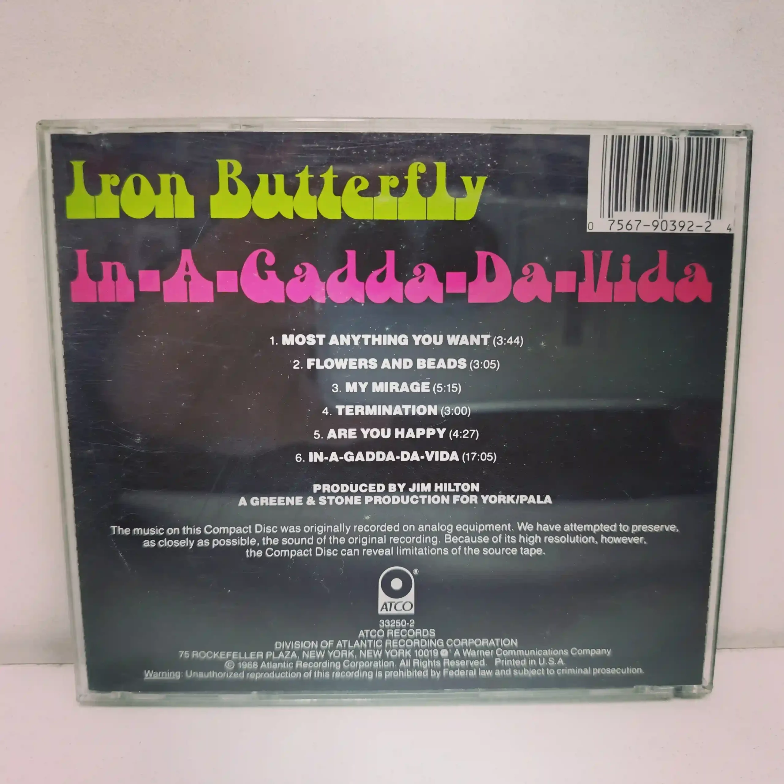 IRON BUTTERFLY (CD) - Imagen 2