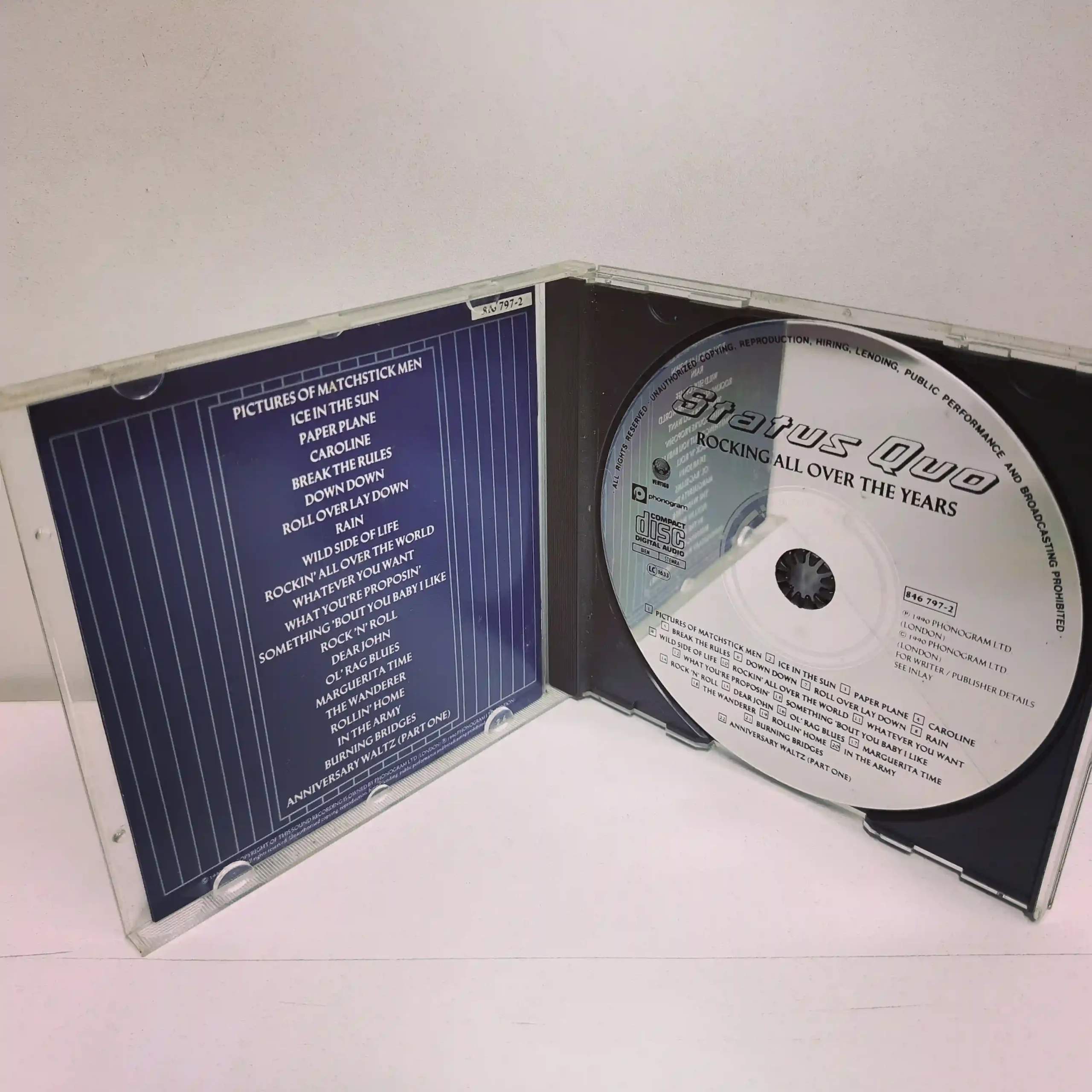 Status Quo – Rocking All Over The Years (CD) - Imagen 3