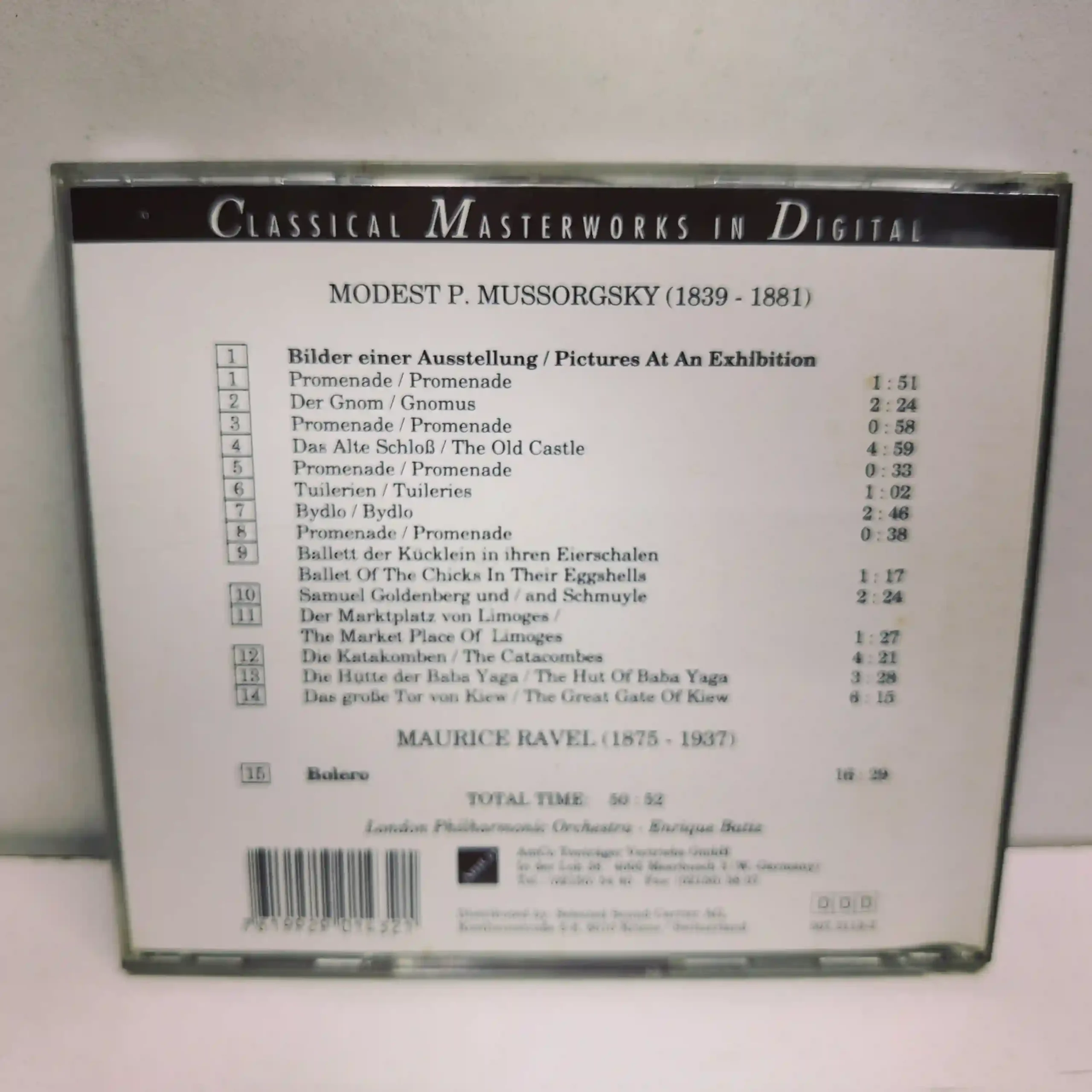 MAURICE RAVEL (CD) - Imagen 2
