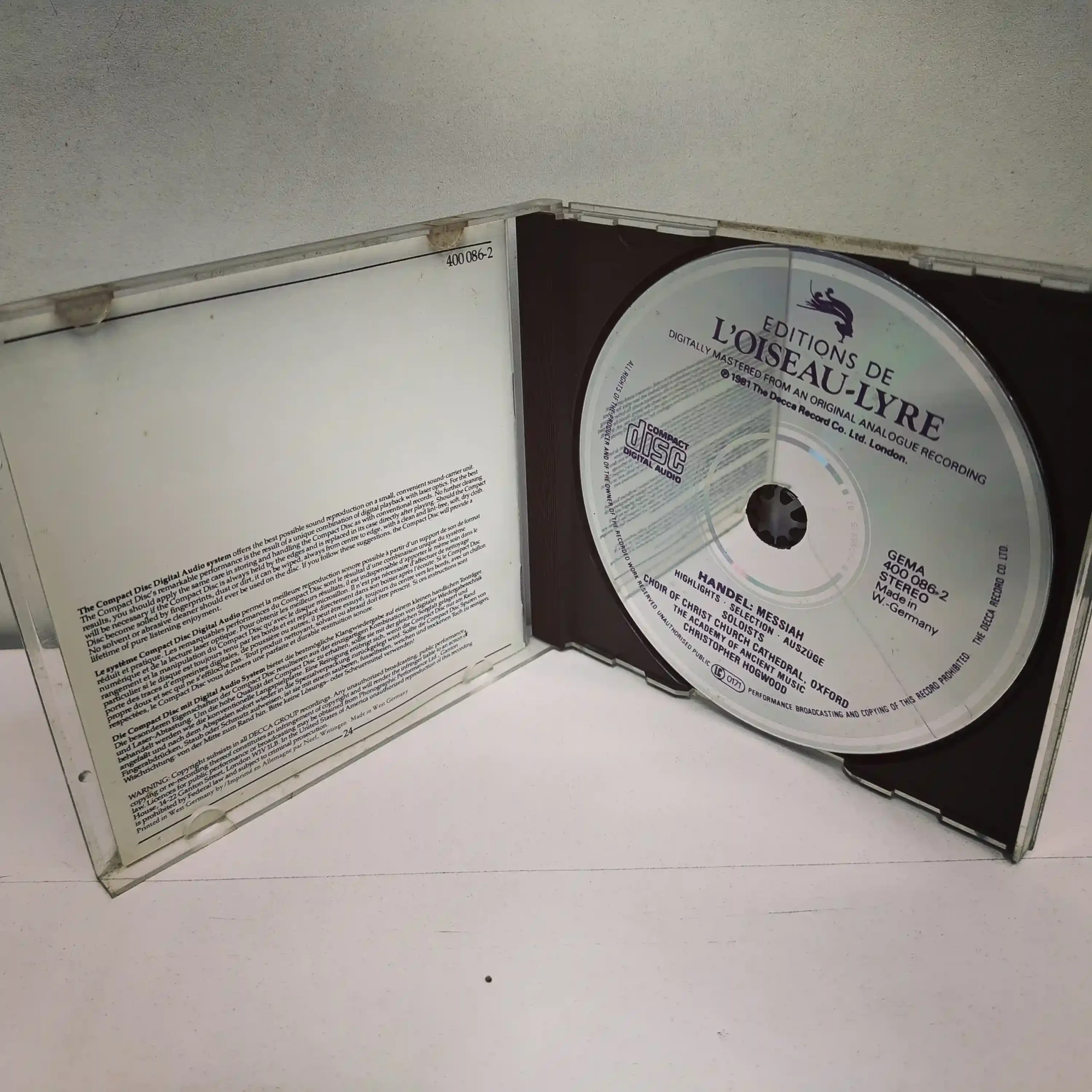 HANDEL (CD) - Imagen 3