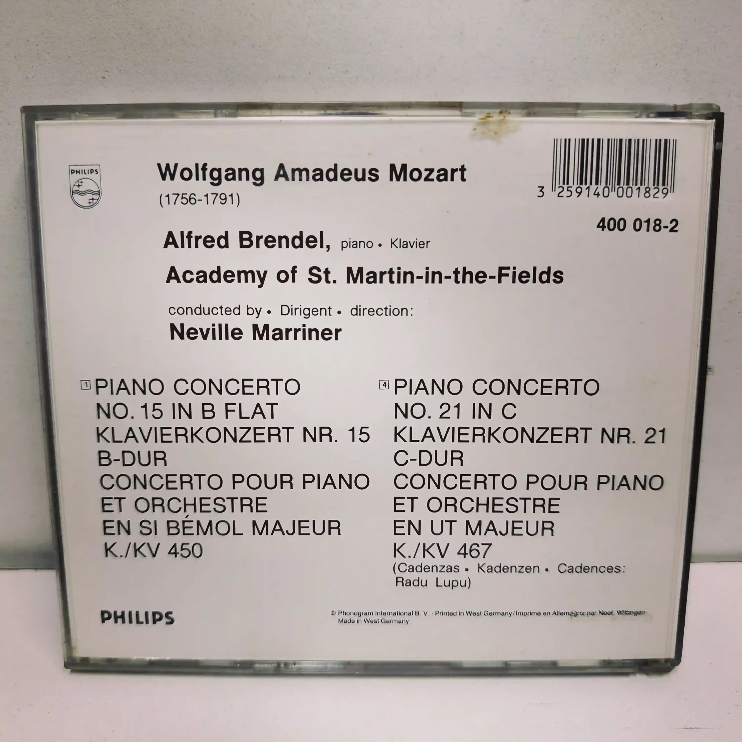 MOZART (CD) - Imagen 2