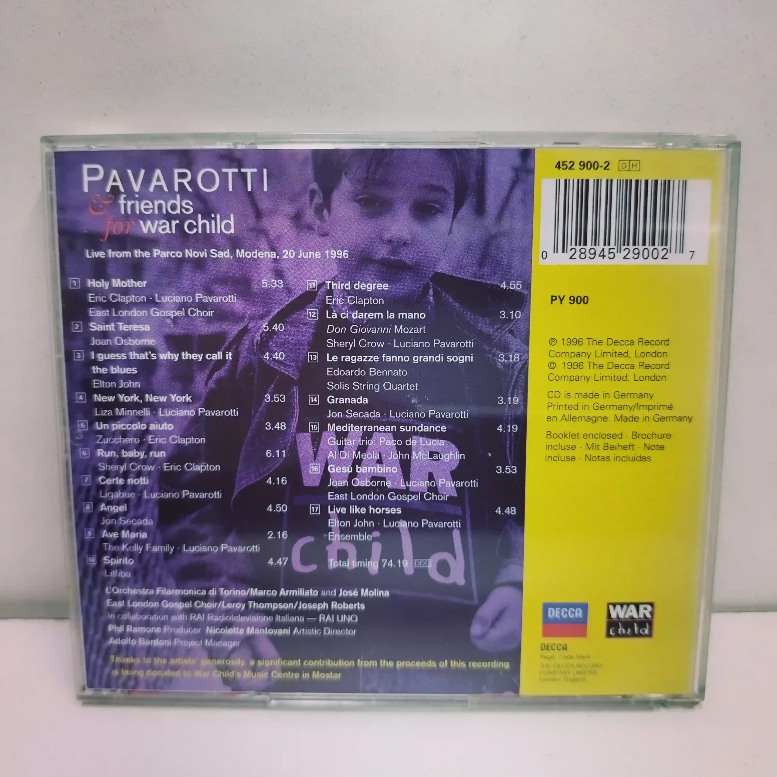 PAVAROTTI (CD) - Imagen 2