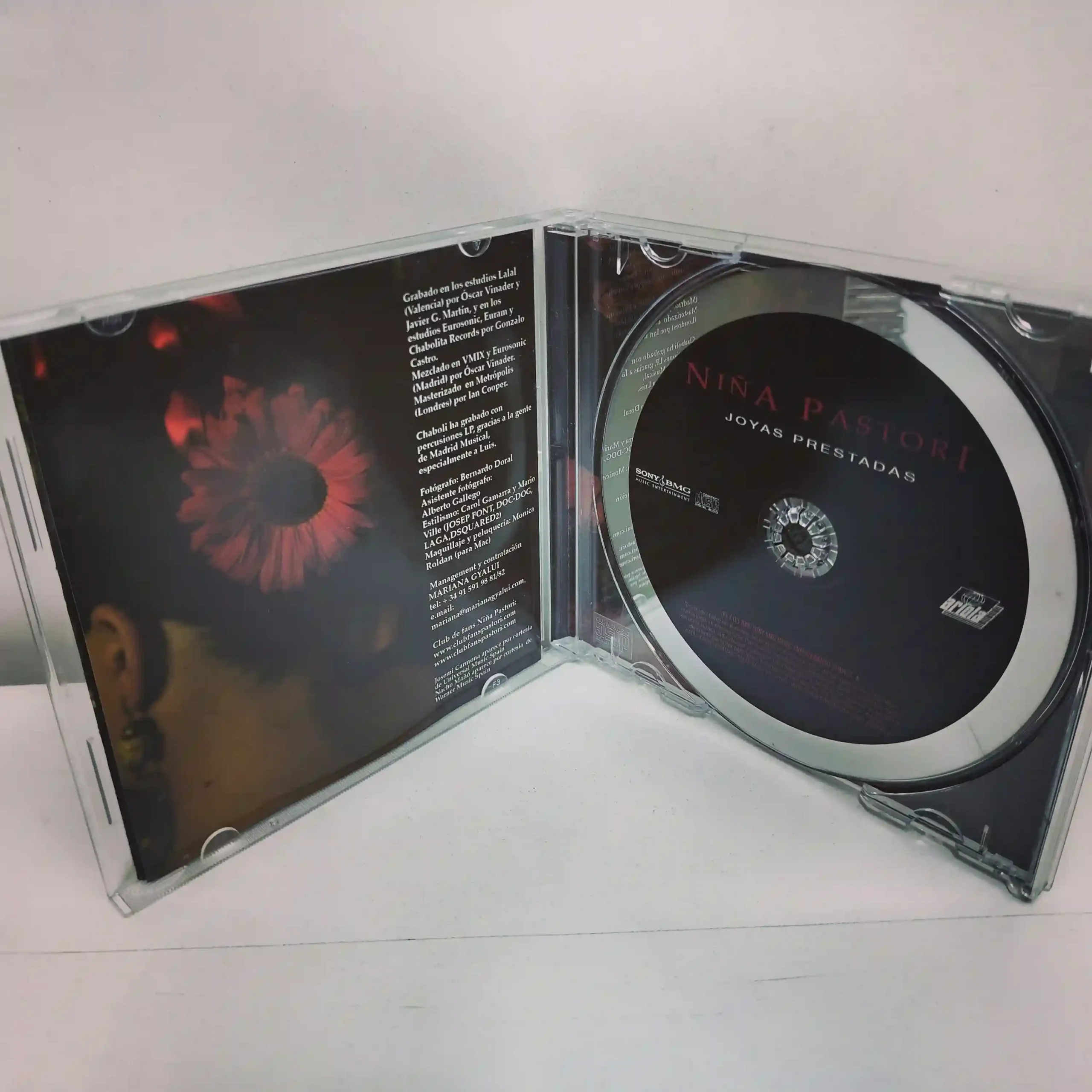 Niña Pastori – Joyas Prestadas (CD) - Imagen 3