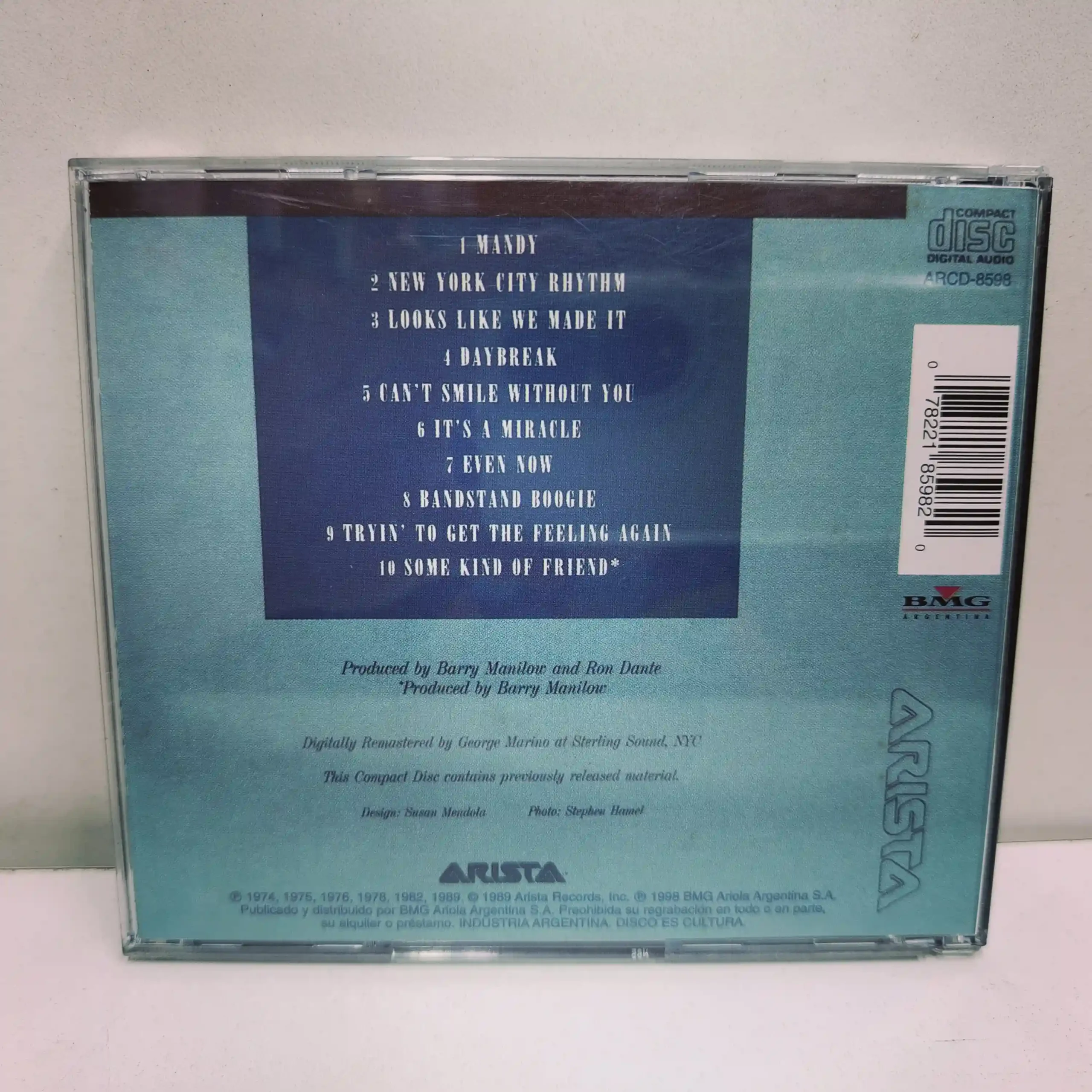 Barry Manilow – Greatest Hits Volume I (CD) - Imagen 2