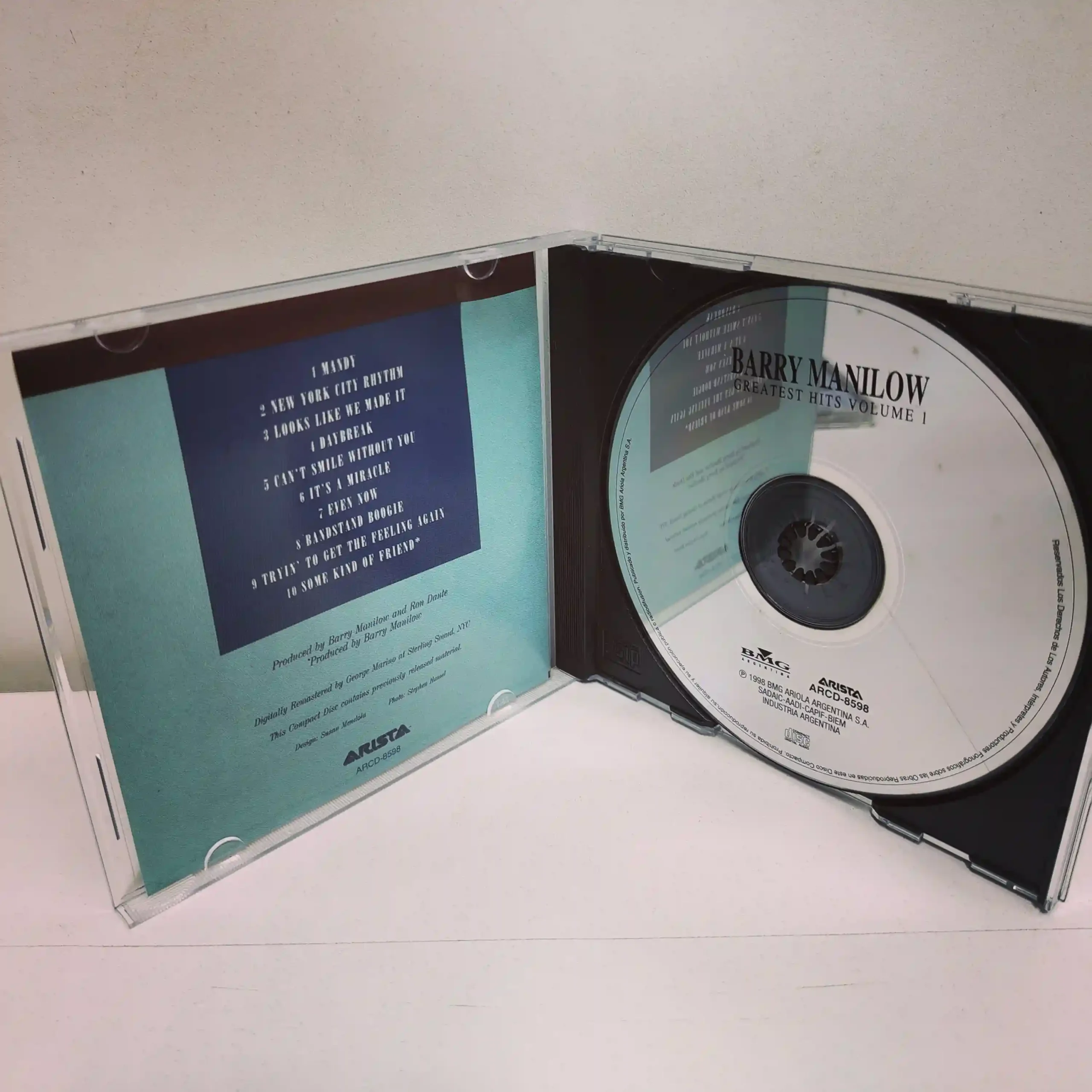 Barry Manilow – Greatest Hits Volume I (CD) - Imagen 3
