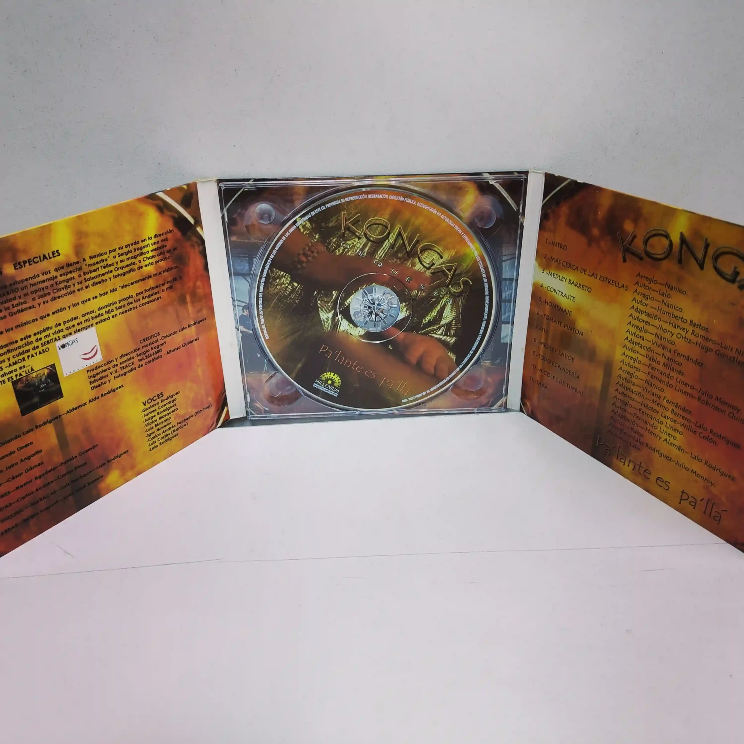Kongas Orquesta – Pa’lante Es Pa’llá (CD) - Imagen 3