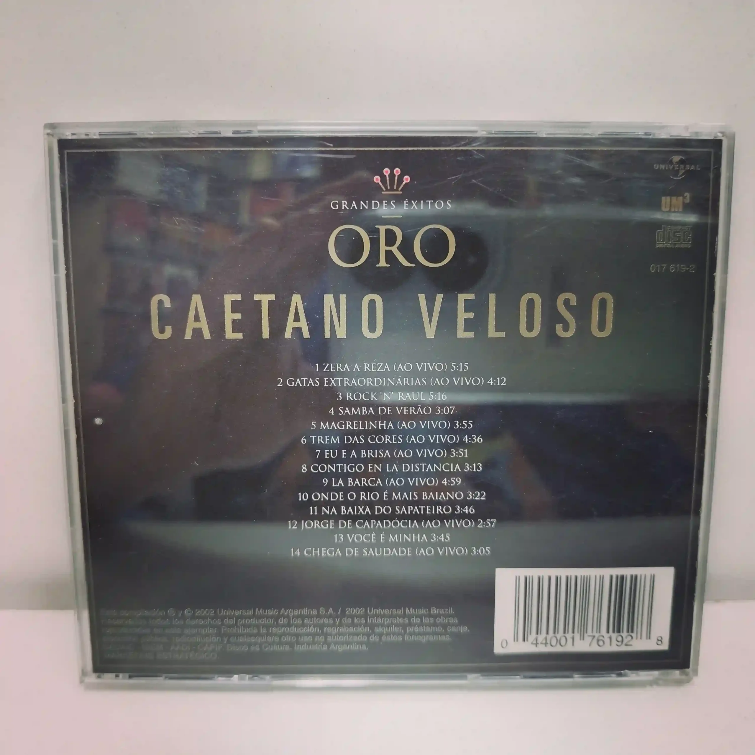 Caetano Veloso – Oro Grandes Exitos (CD) - Imagen 2