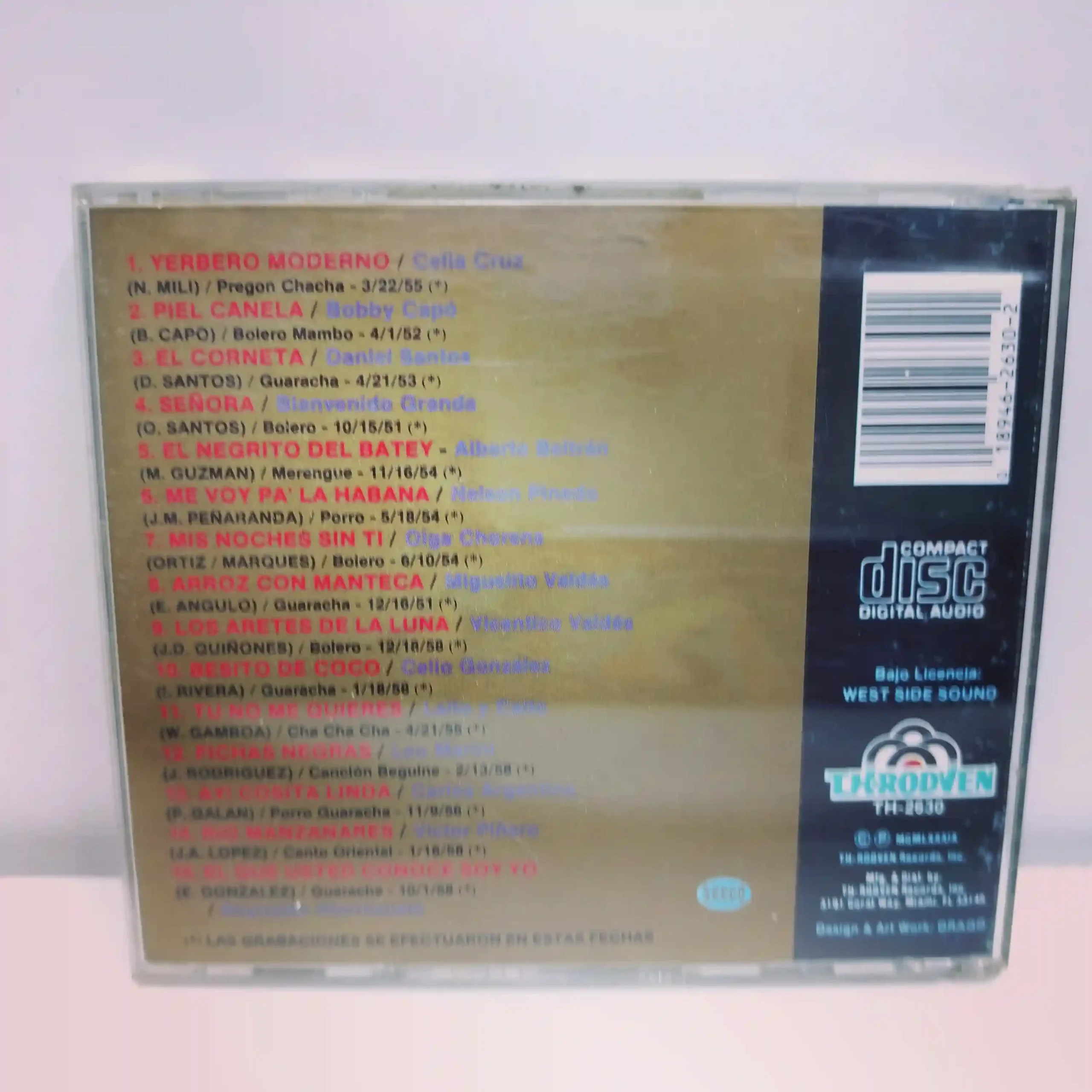 La Sonora Matancera – Celebrando 65 Aniversario (CD) - Imagen 2
