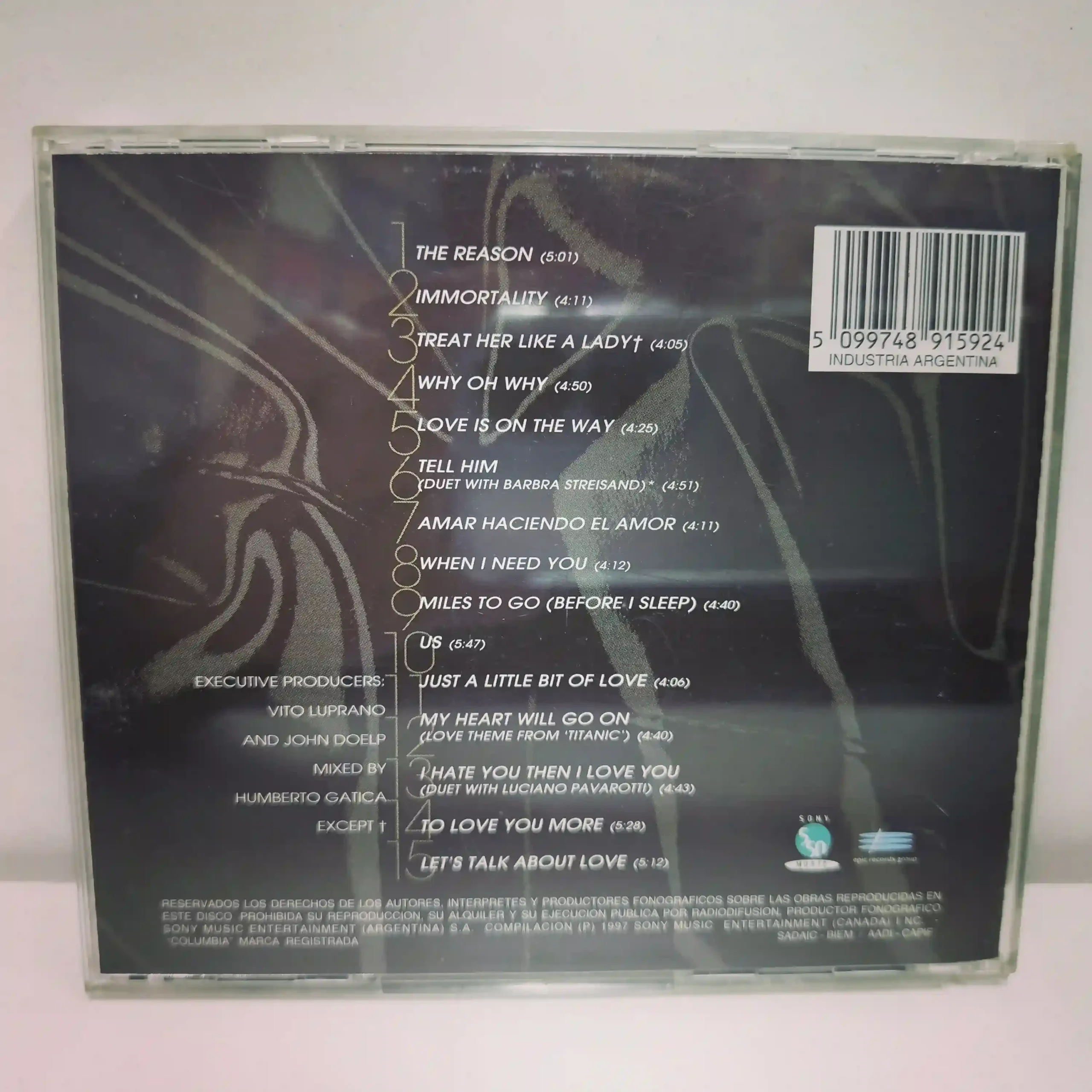 Celine Dion – Let´s Talk About Love (CD) - Imagen 2