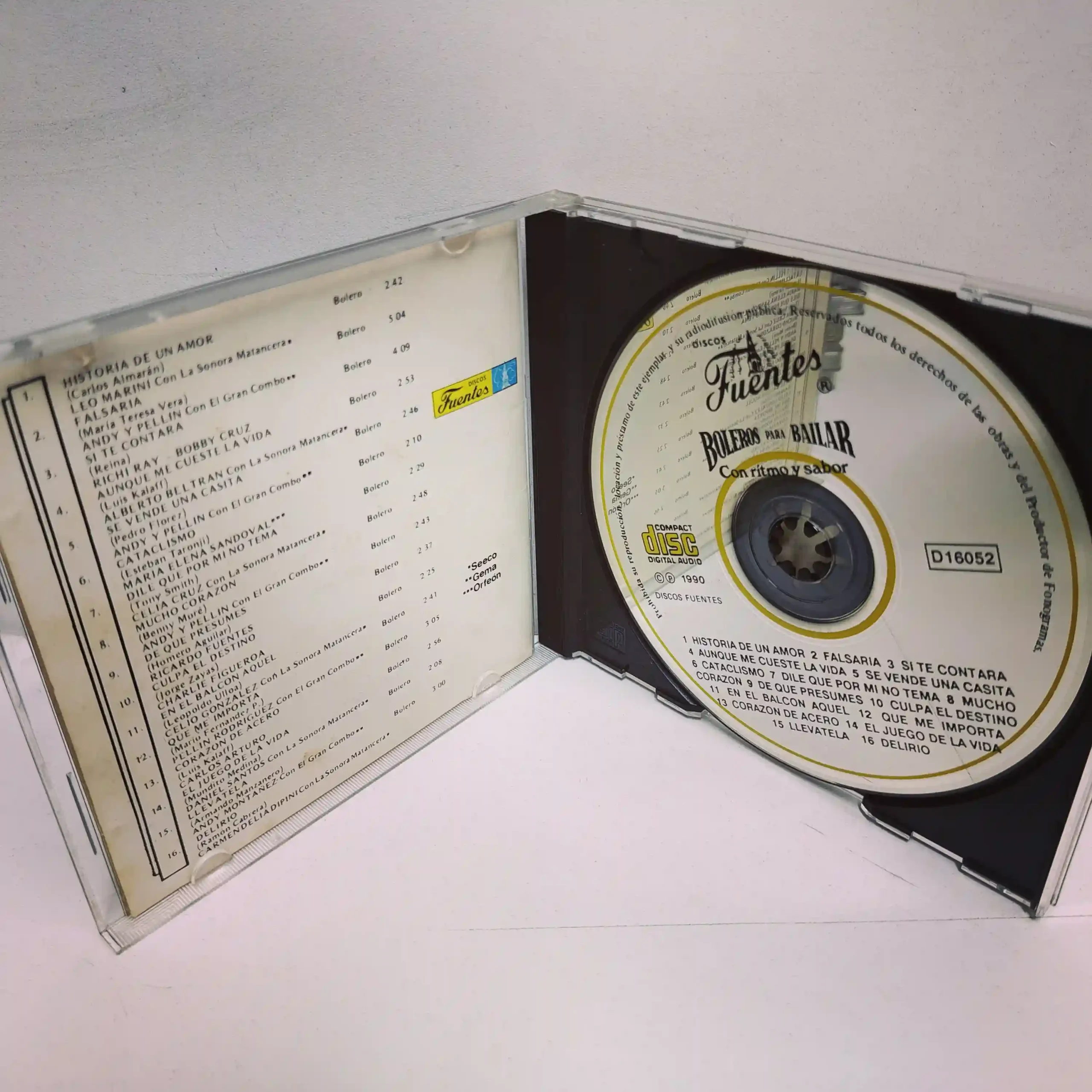 Boleros Para Bailar – Con Ritmo y Sabor (CD) - Imagen 3