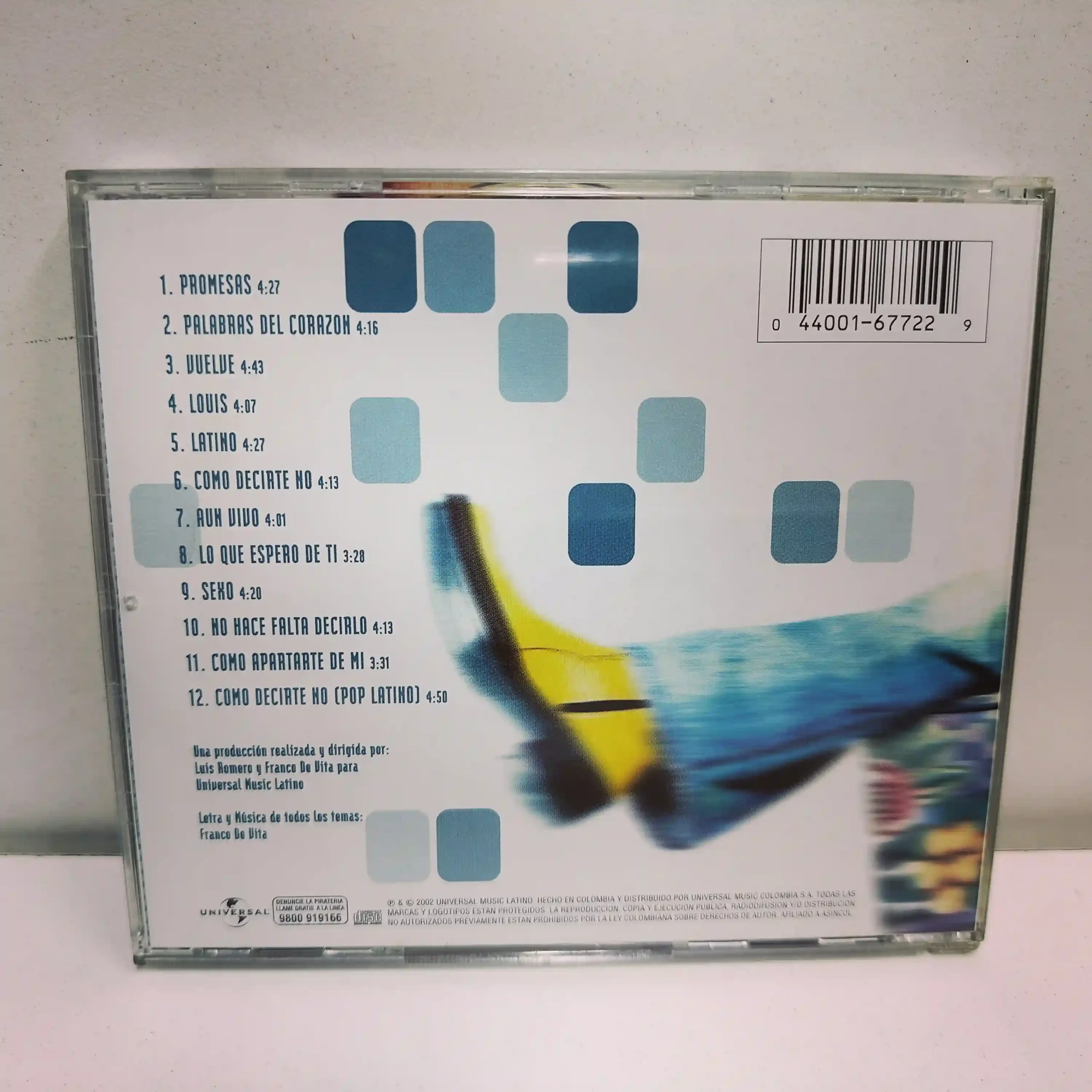 Franco De Vita – Segundas Partes También Son Buenas (CD) - Imagen 2