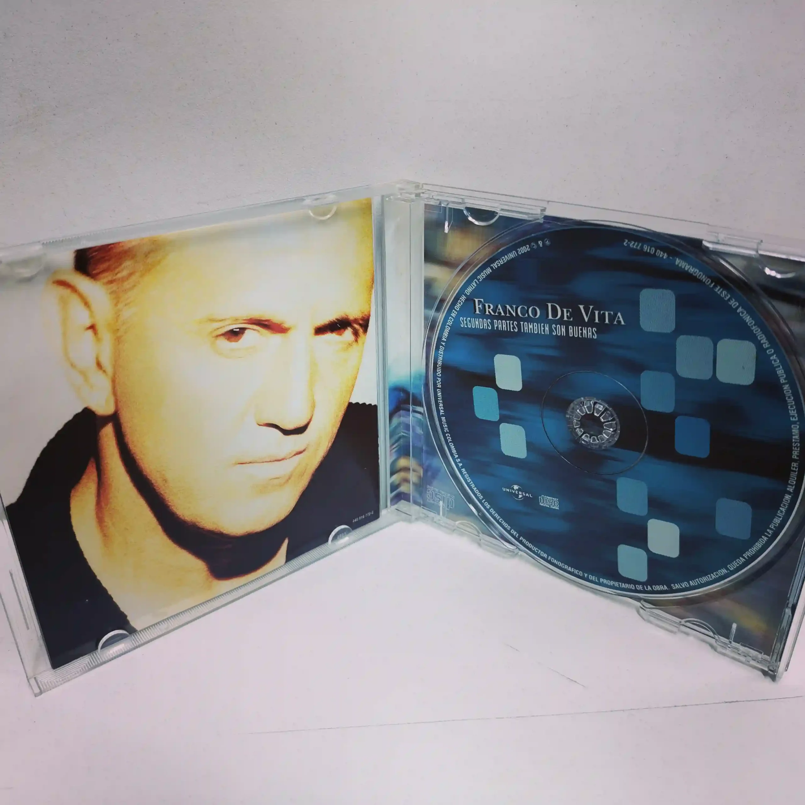 Franco De Vita – Segundas Partes También Son Buenas (CD) - Imagen 3