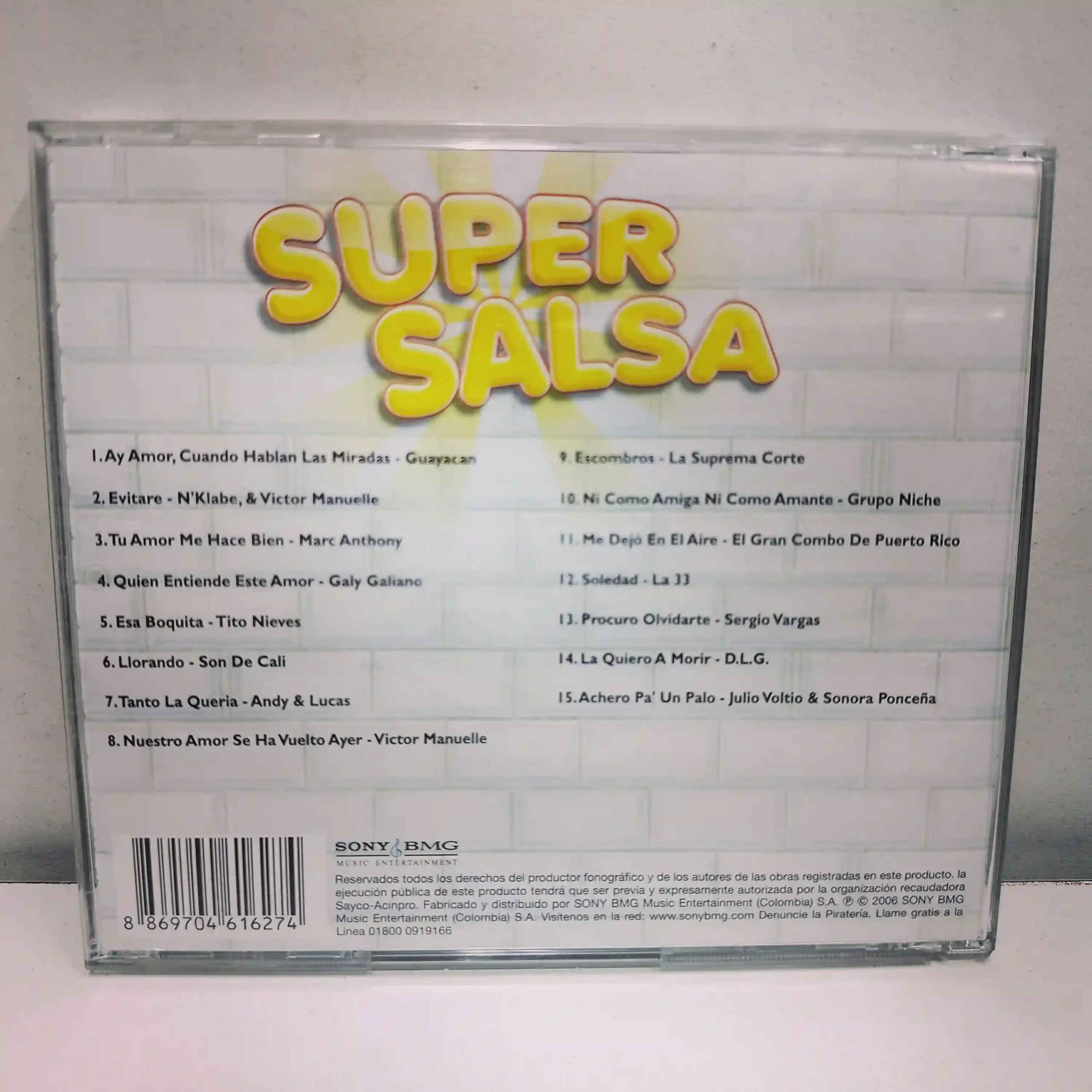 Super Salsa – Exitos (CD) - Imagen 2