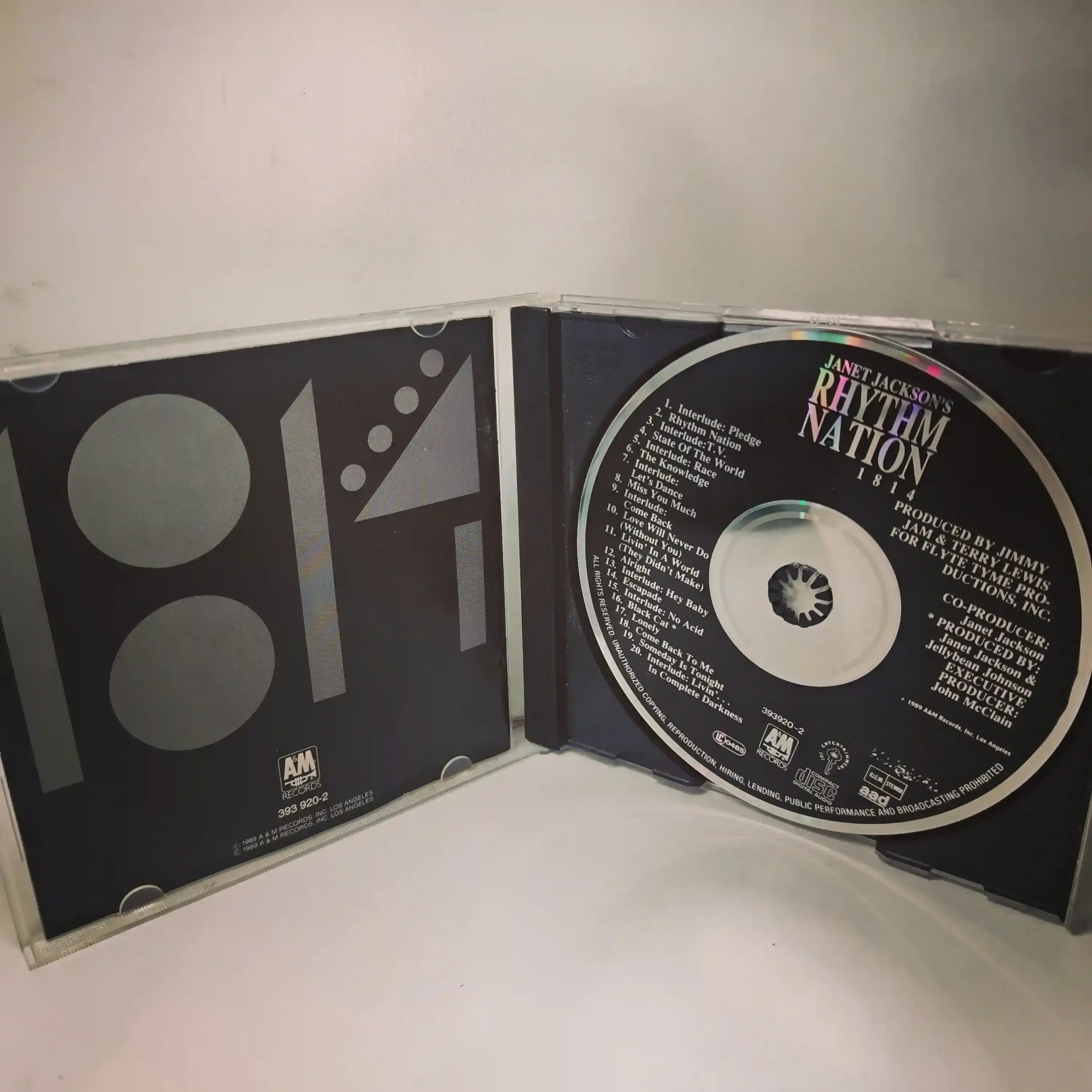 Janet Jackson – Rhythm Nation 1814 (CD) - Imagen 3