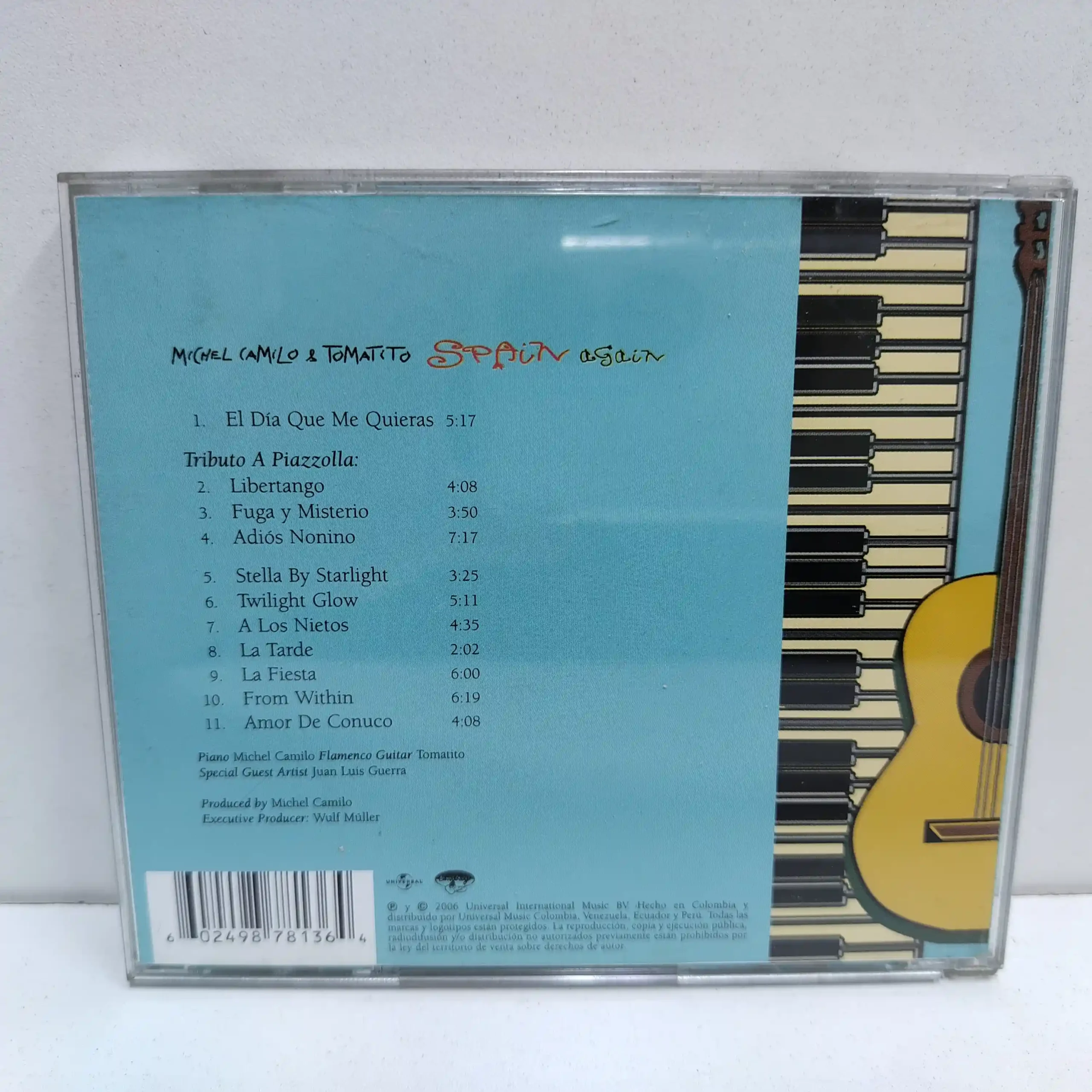 Michel Camilo & Tomatito – Spain Again (CD) - Imagen 2