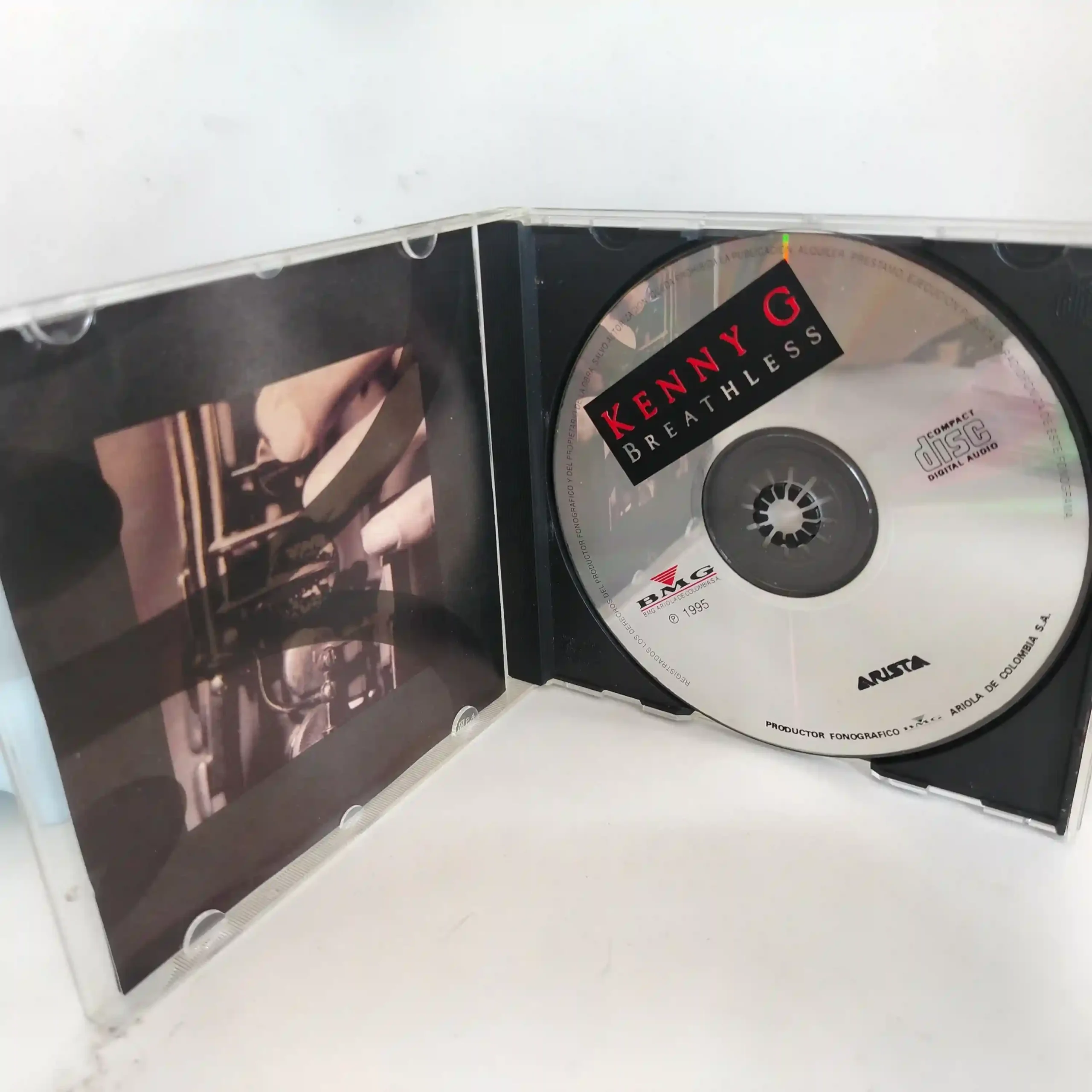 Kenny G – Breathless (CD) - Imagen 3