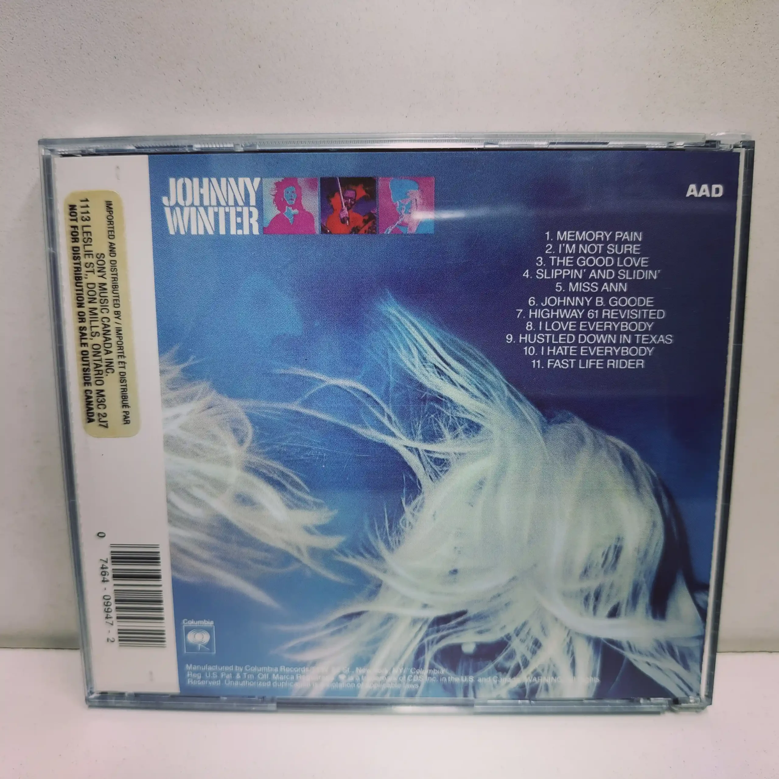 Johnny Winter – Second Winter (CD) - Imagen 2