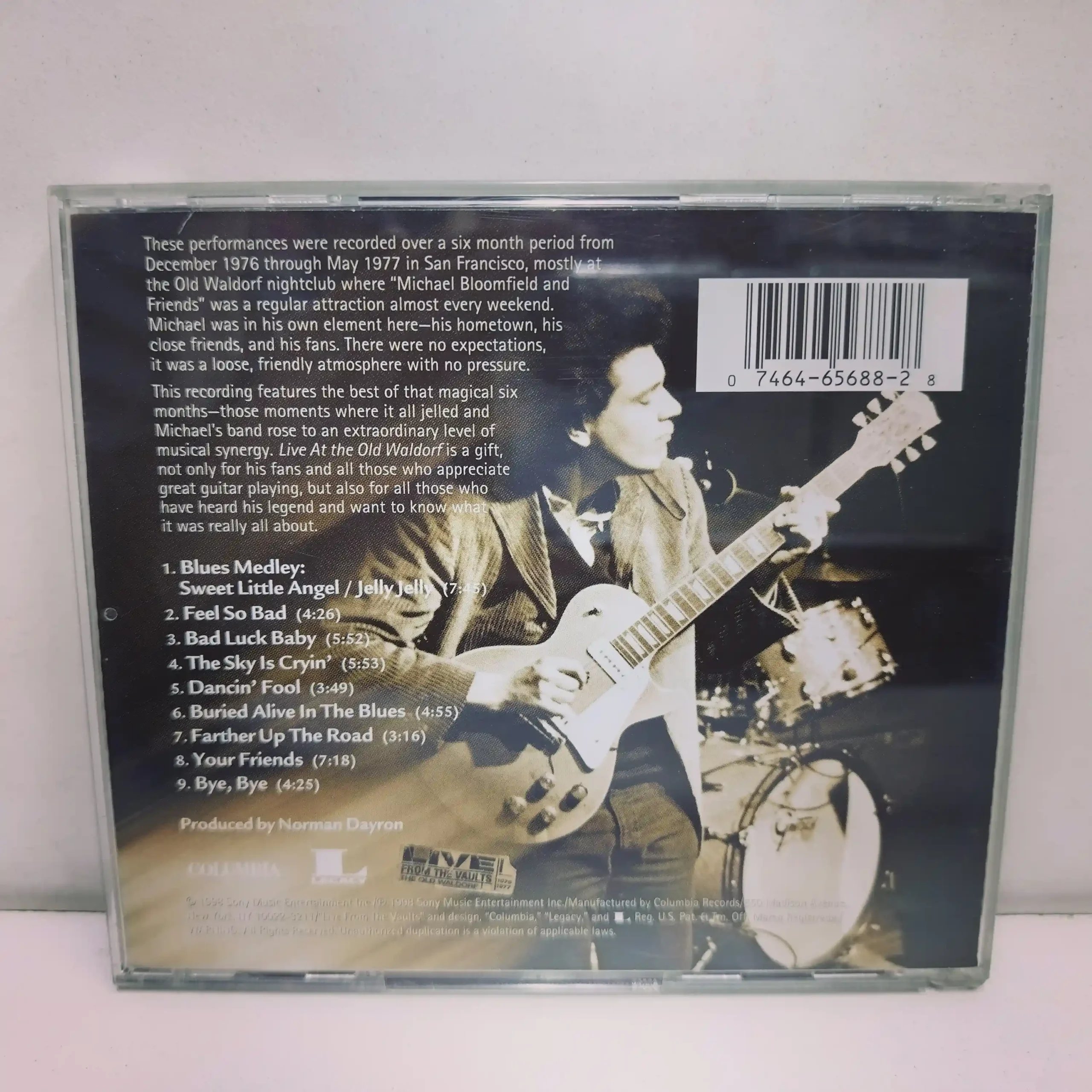 Mike Bloomfield – Live At The Old Waldorf (CD) - Imagen 2