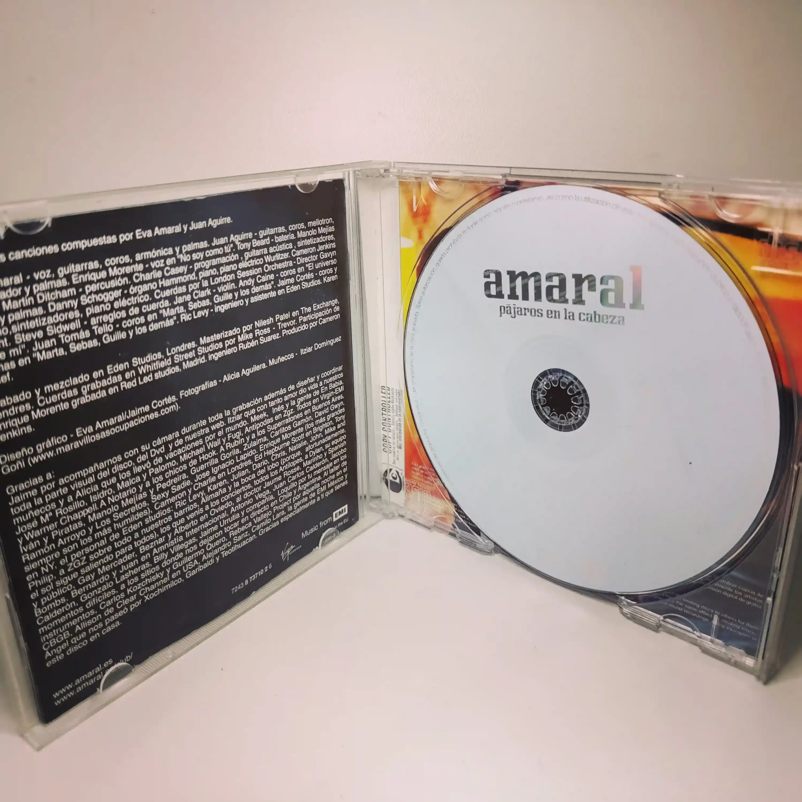 Amaral – Pájaros En La Cabeza (CD) - Imagen 3