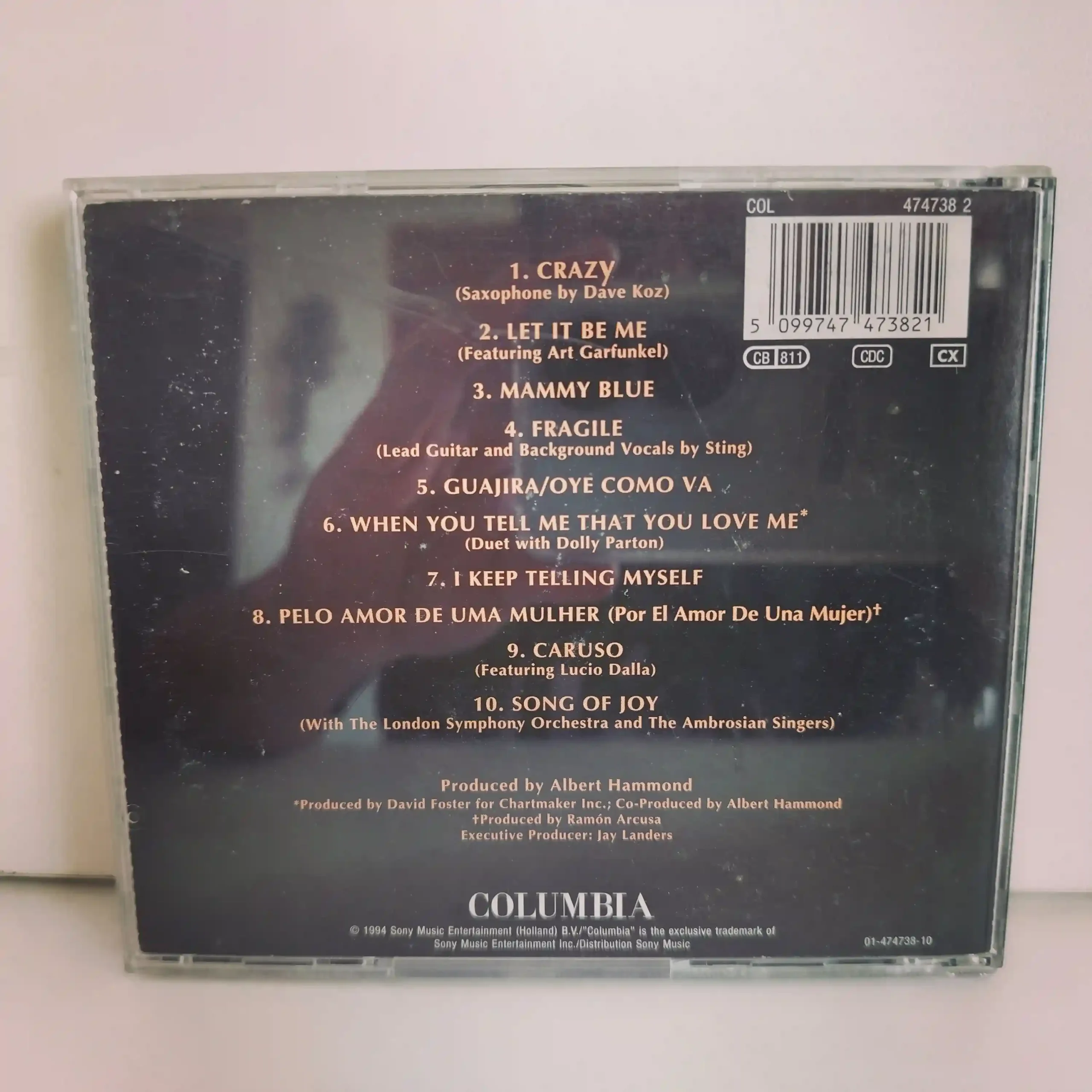 Julio Iglesias – Crazy (CD) - Imagen 2