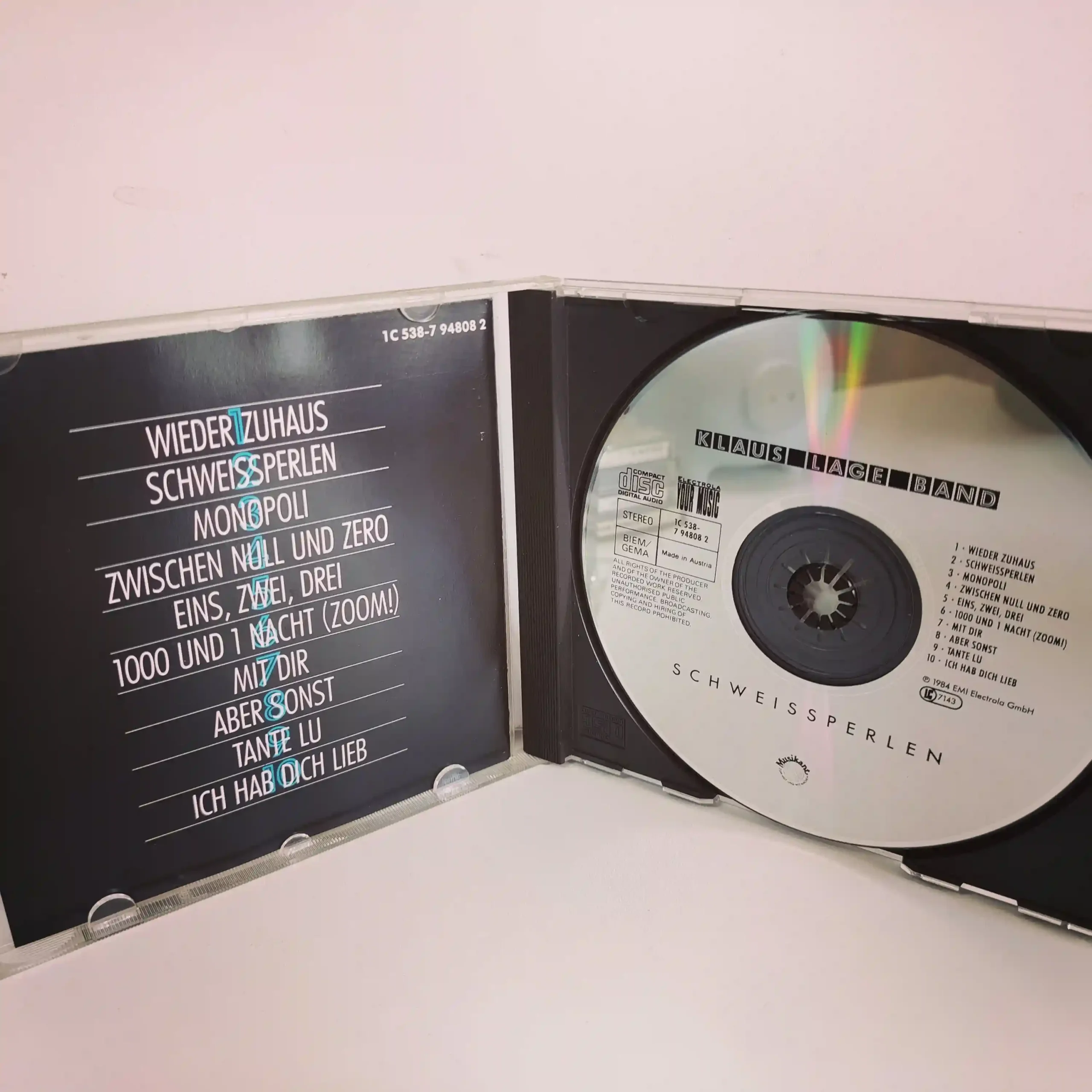 Klaus Lage Band – Schweissperlen (CD) - Imagen 3