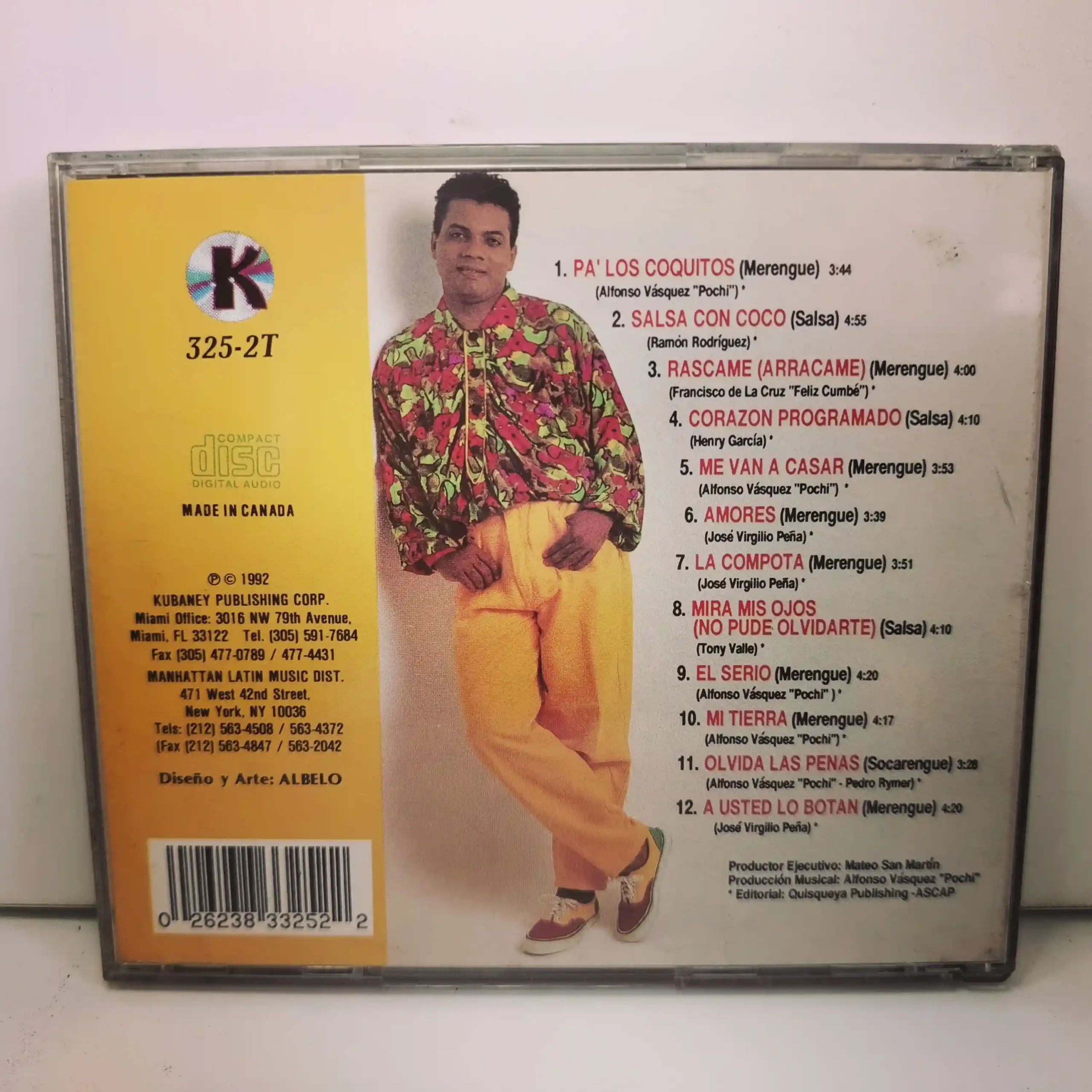 Pochi Y Su Cocoband – El Arrollador (CD) - Imagen 2