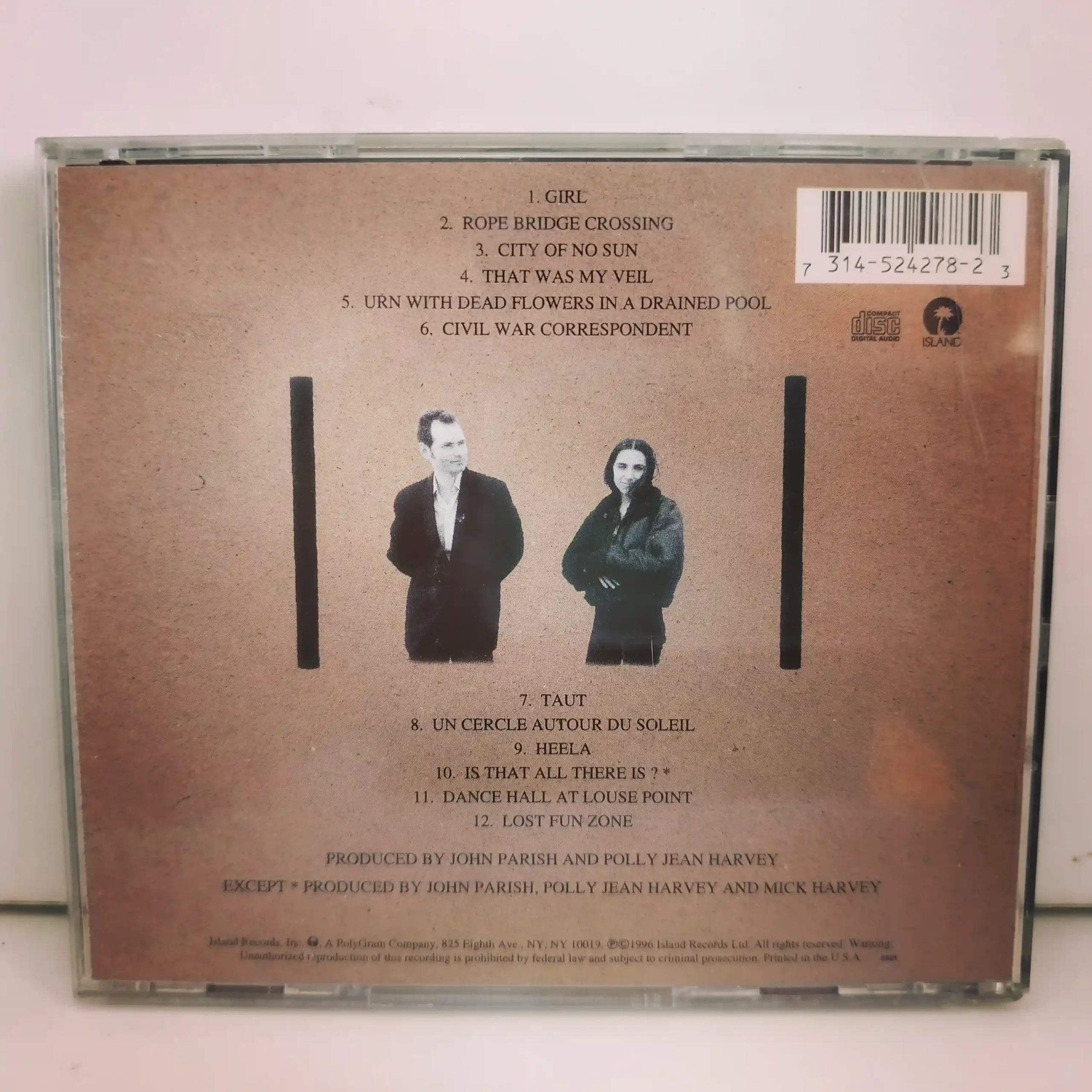 John Parish & Polly Jean Harvey – Dance Hall At Louse Point (CD) - Imagen 2