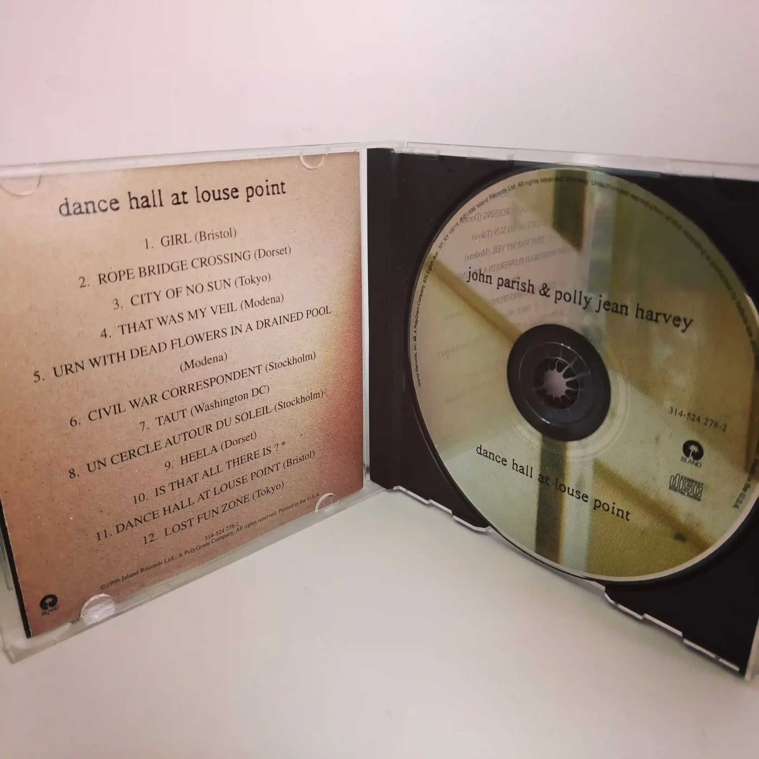 John Parish & Polly Jean Harvey – Dance Hall At Louse Point (CD) - Imagen 3