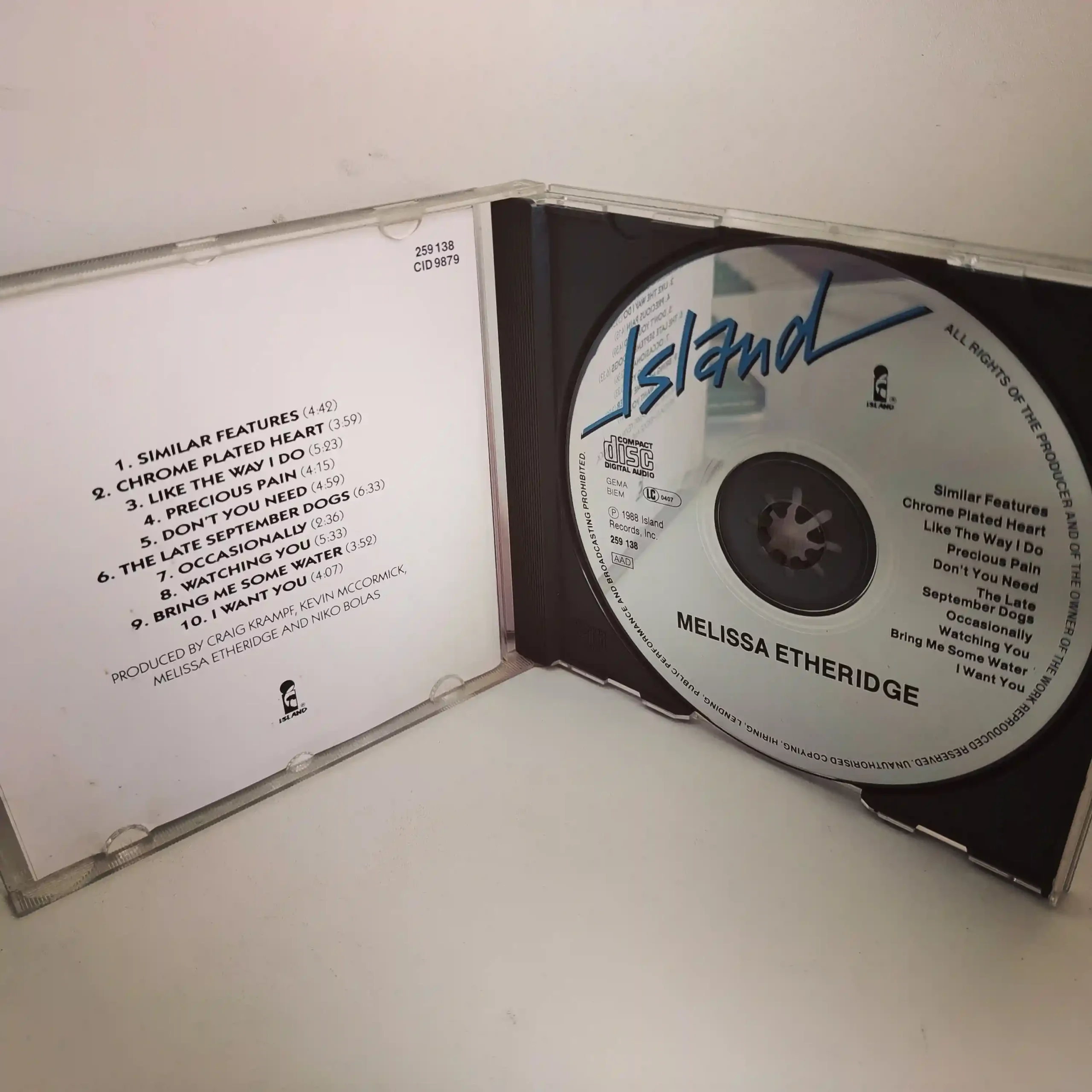 Melissa Etheridge – Melissa Etheridge (CD) - Imagen 3