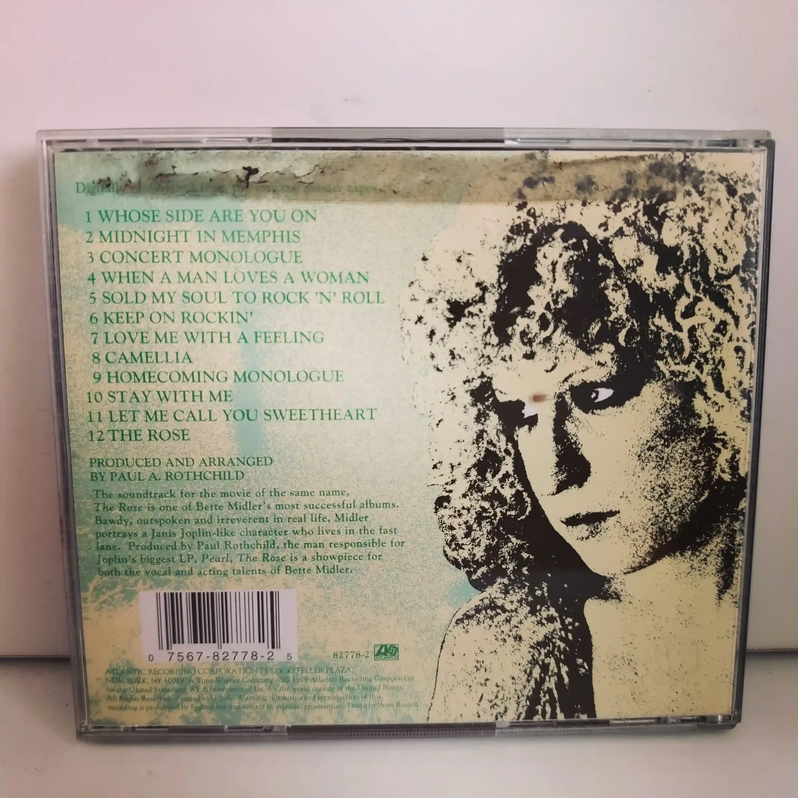 Bette Midler – The Rose (Soundtrack) (CD) - Imagen 2