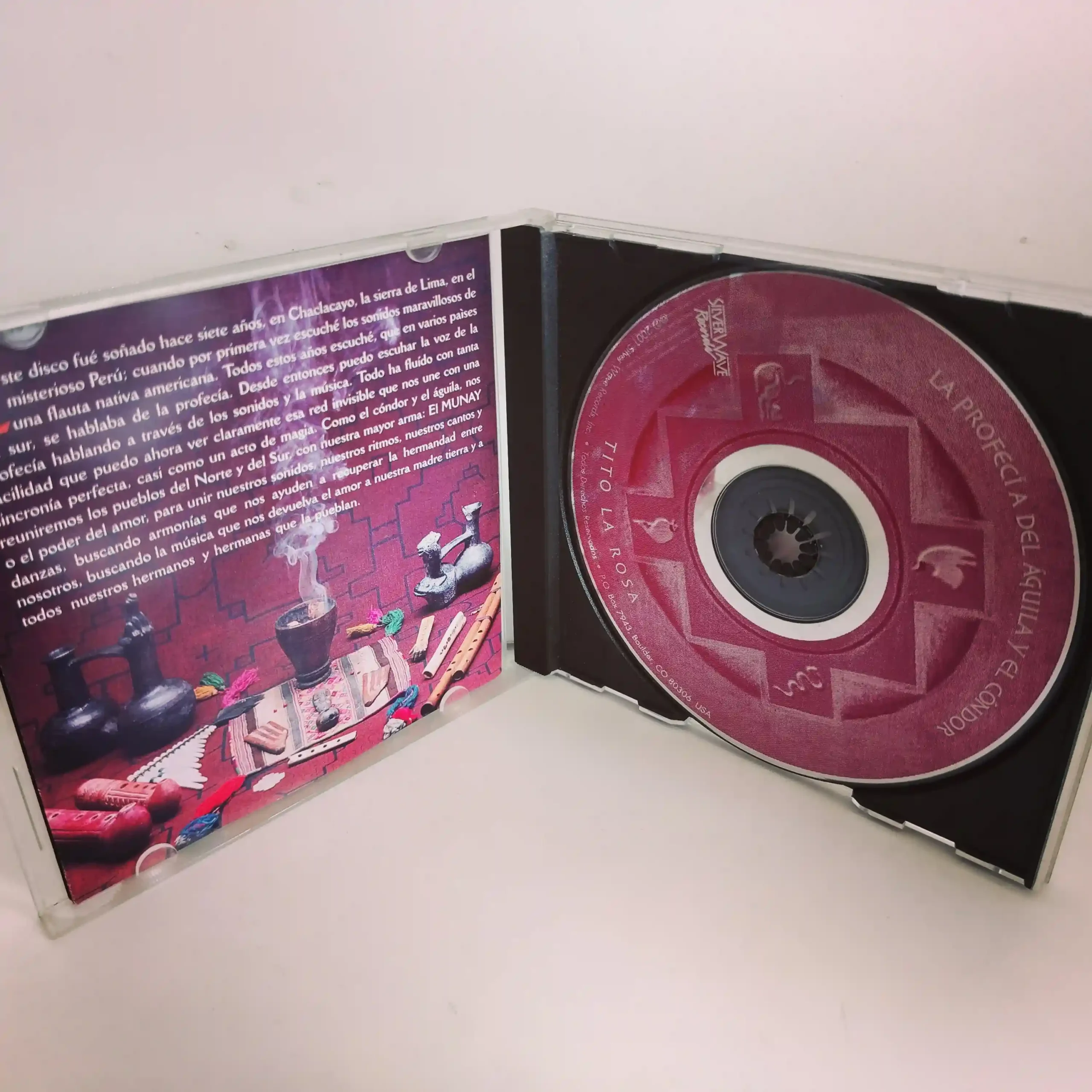 Tito La Rosa – La Profecía Del Águila Y El Cóndor (CD) - Imagen 3