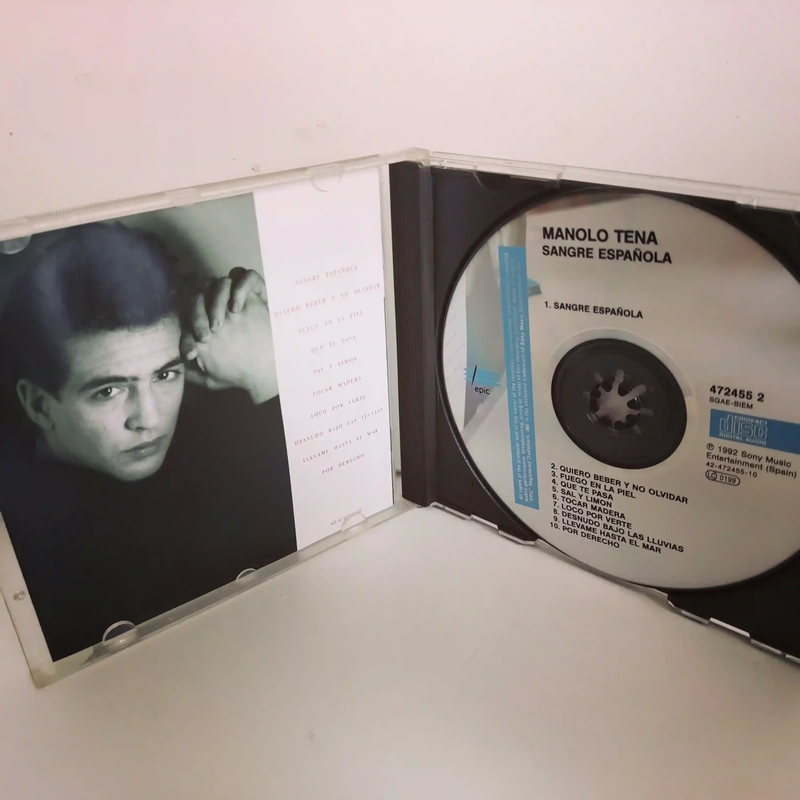Manolo Tena – Sangre Española (CD) - Imagen 3