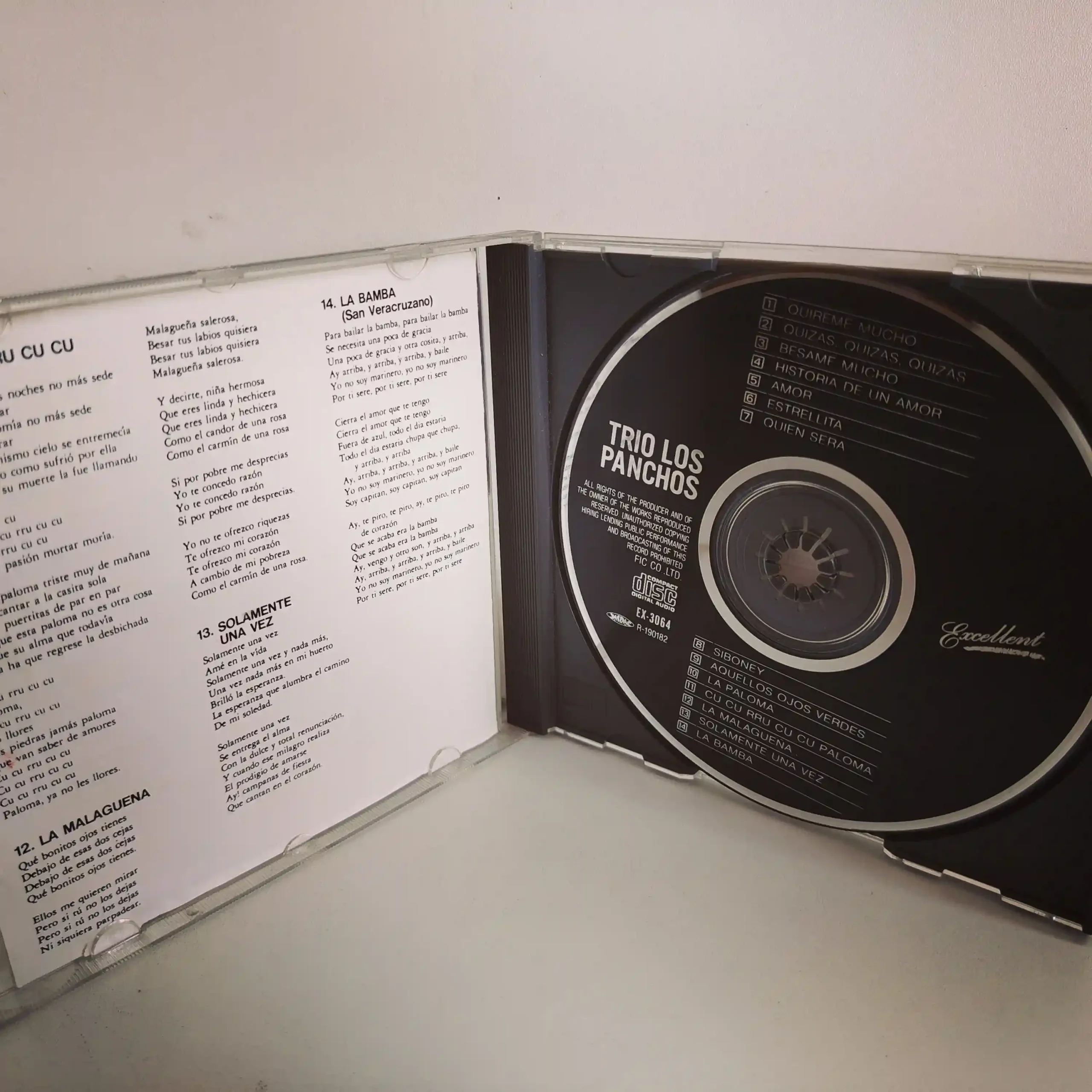 Trios Los Panchos – Big Artist Album (CD JAPAN) - Imagen 3