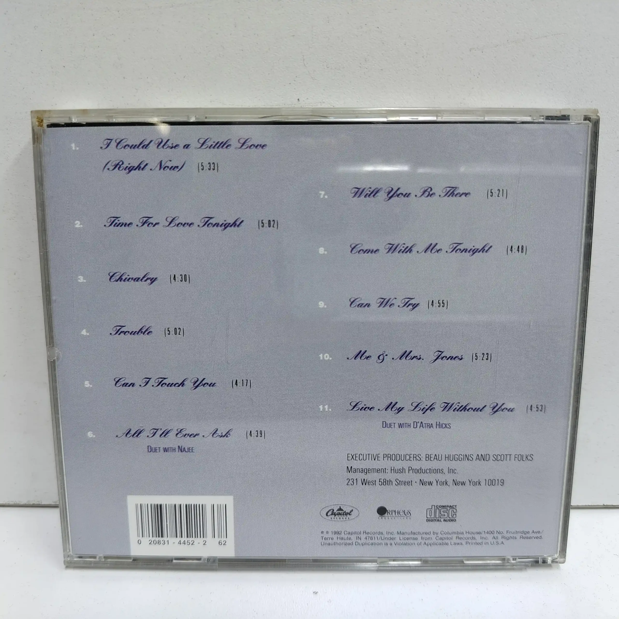 Freddie Jackson – Time For Love (CD) - Imagen 2
