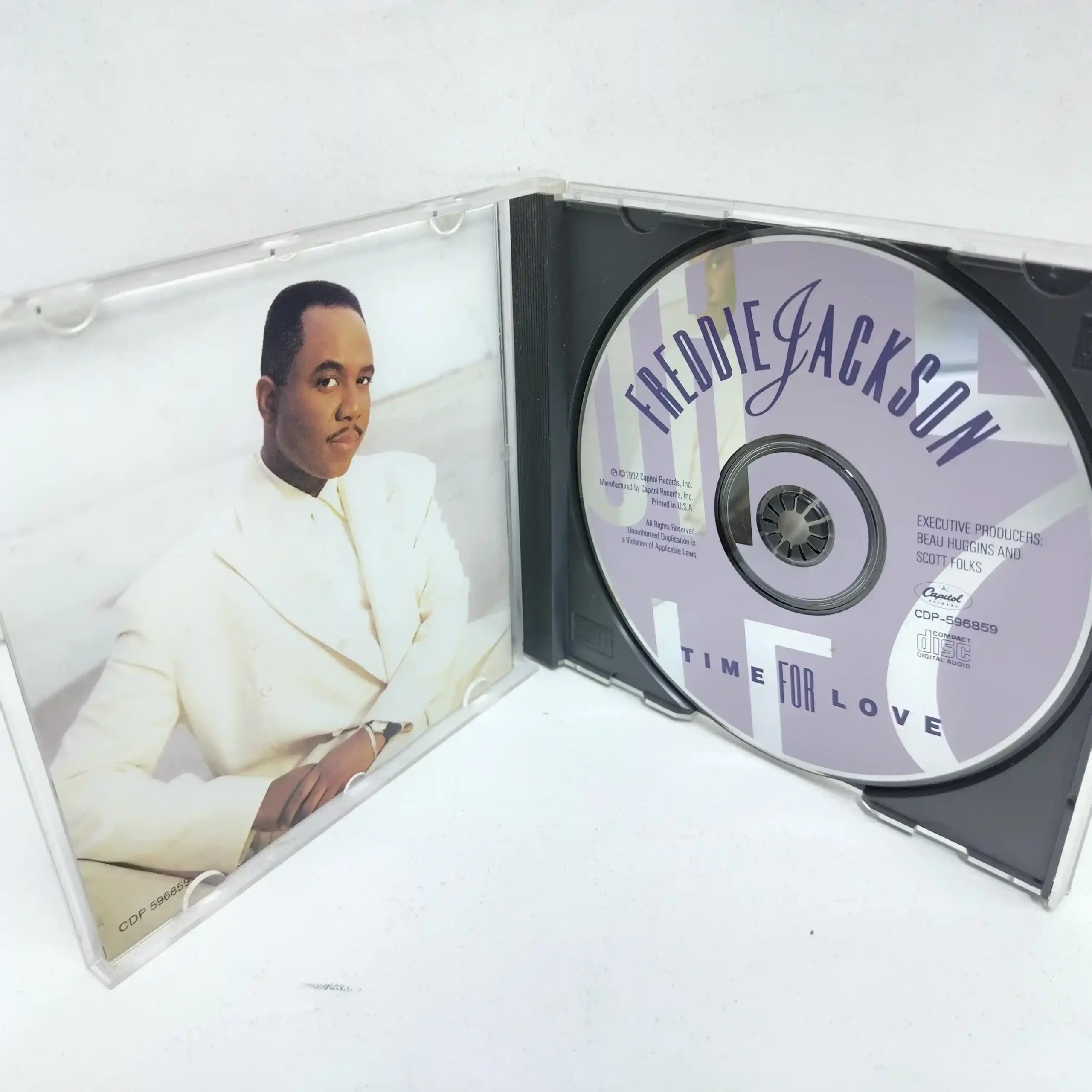 Freddie Jackson – Time For Love (CD) - Imagen 3
