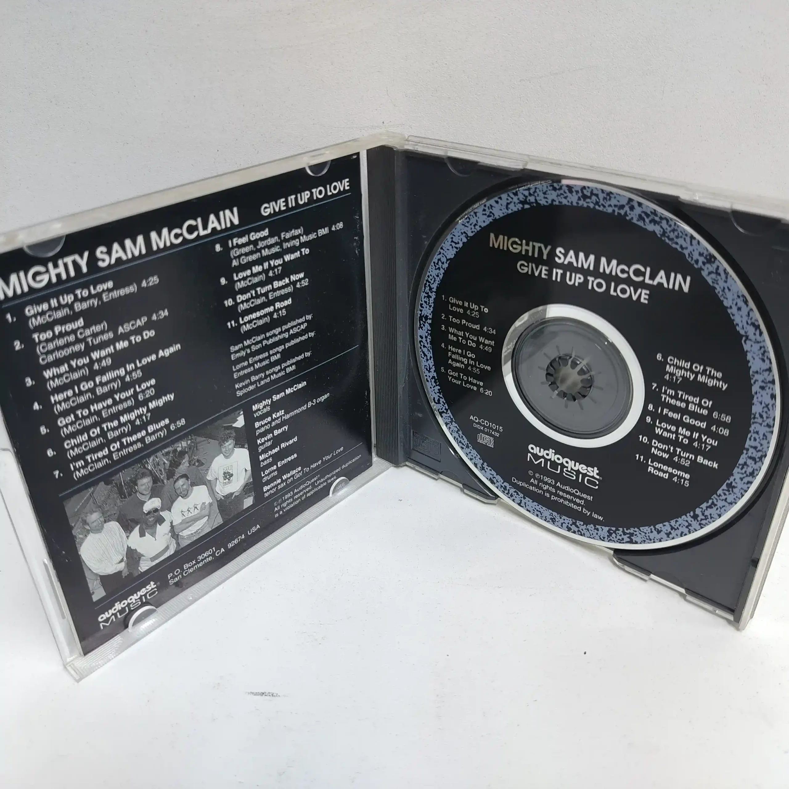 Mighty Sam McClain – Give It Up To Love (CD) - Imagen 3
