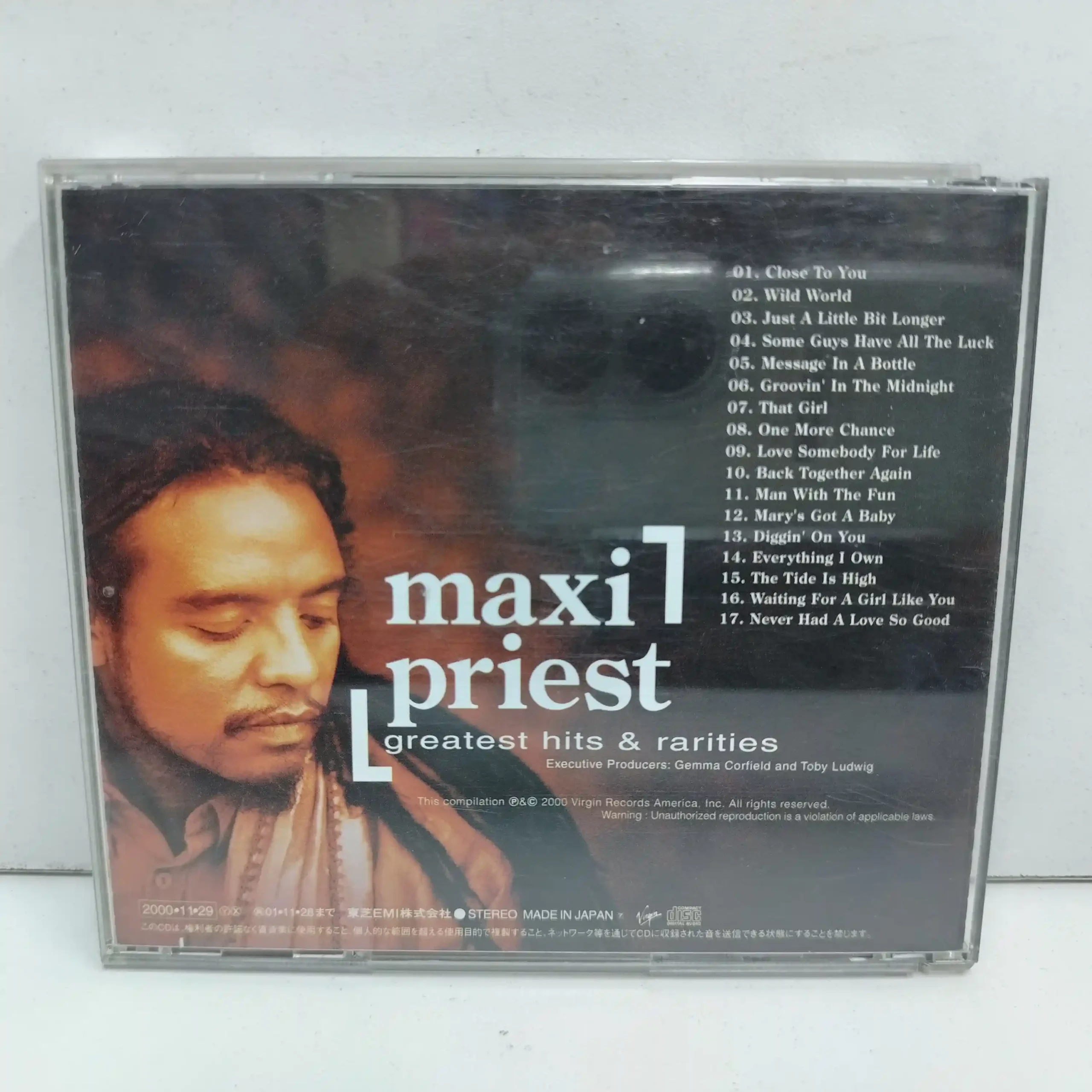 Maxi Priest – Greatest Hits And Rarities (CD JAPAN) - Imagen 2