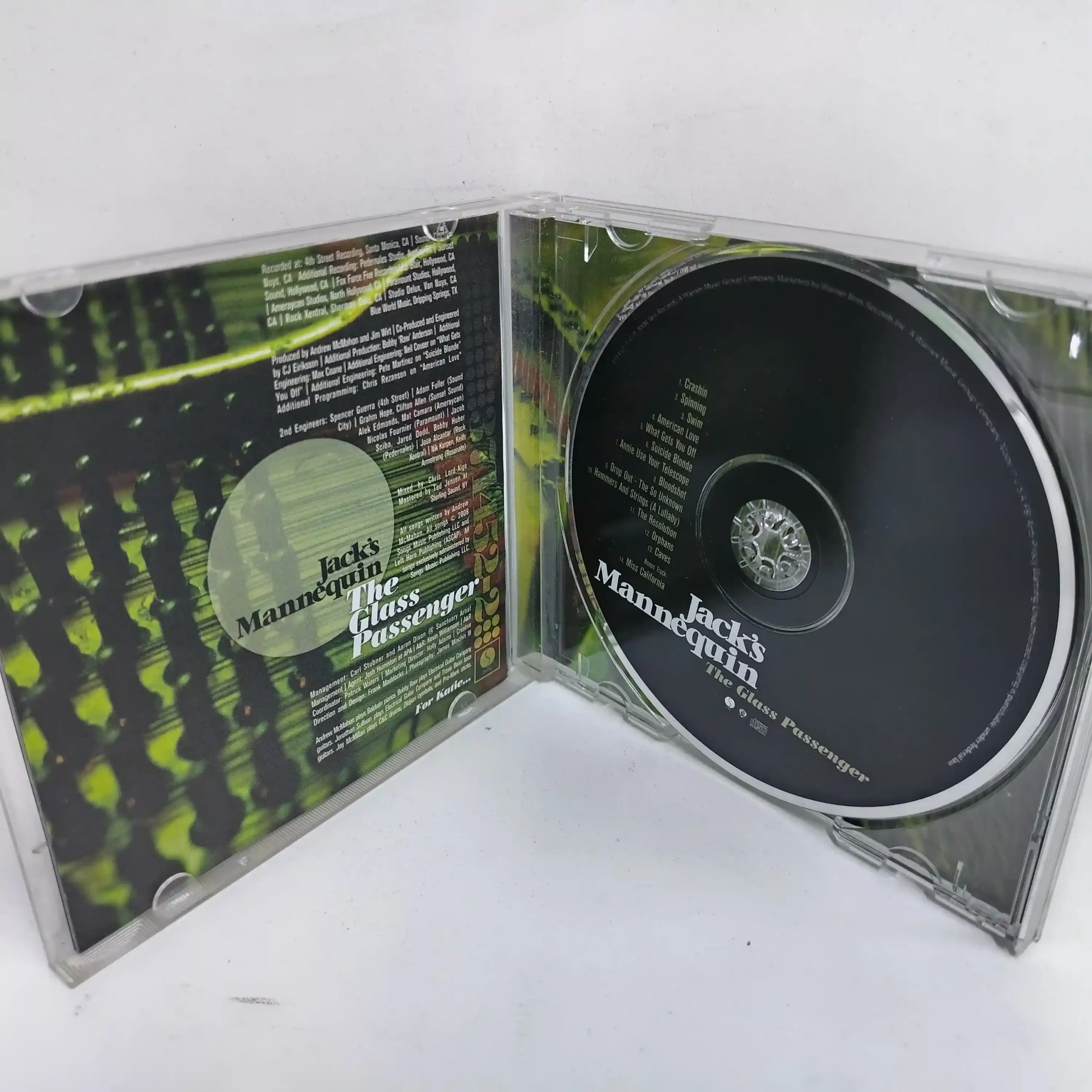 Jack’s Mannequin – The Glass Passenger (CD) - Imagen 3