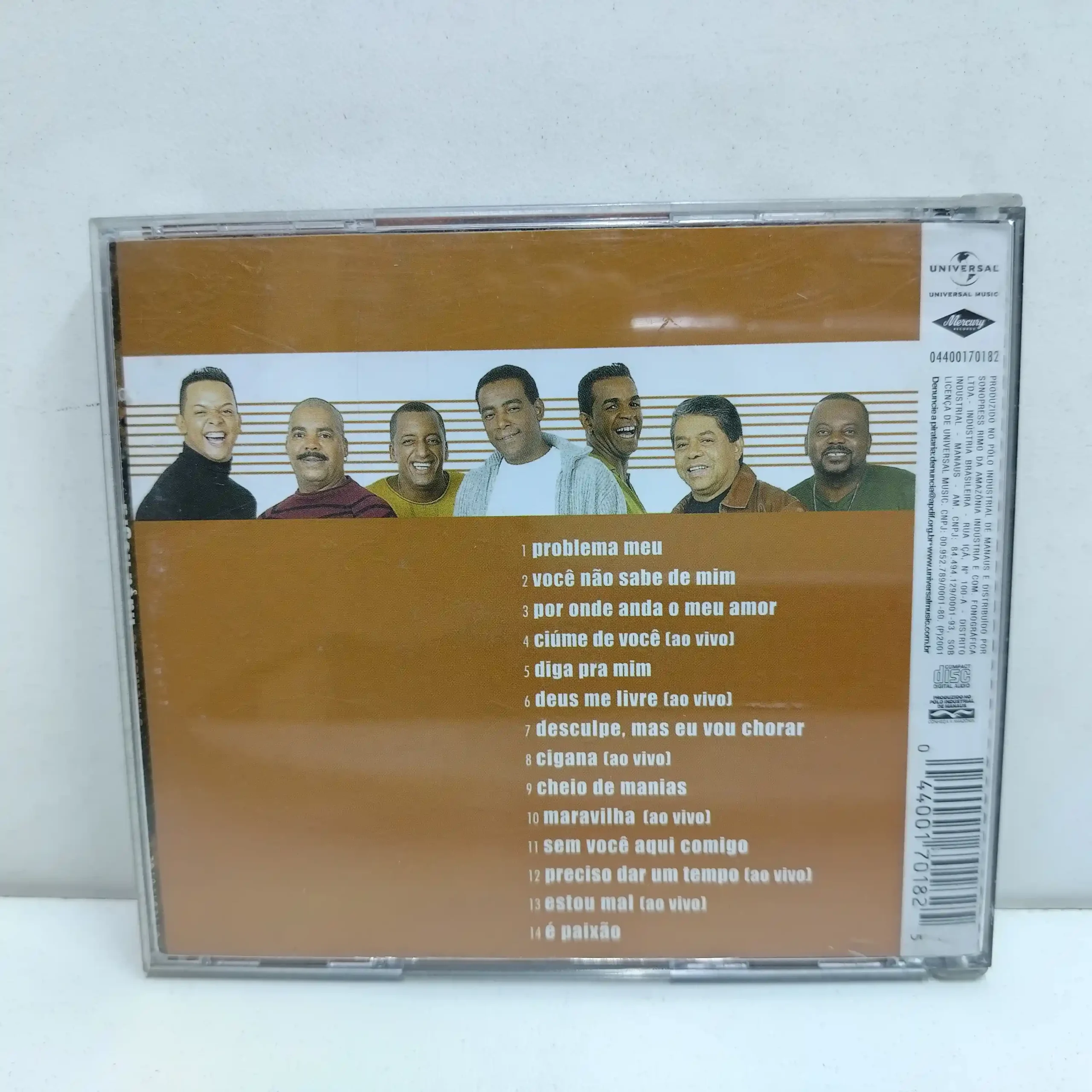 Raca Negra – O Melhor De Raça Negra (CD) - Imagen 2