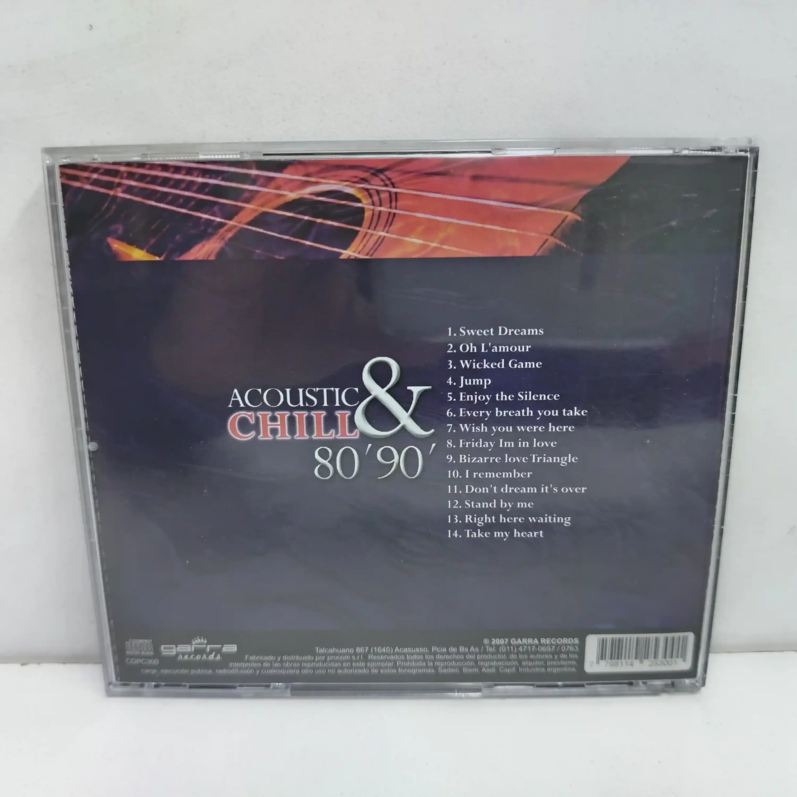 ACOUSTIC & CHILL 80′ 90′ (CD) - Imagen 2