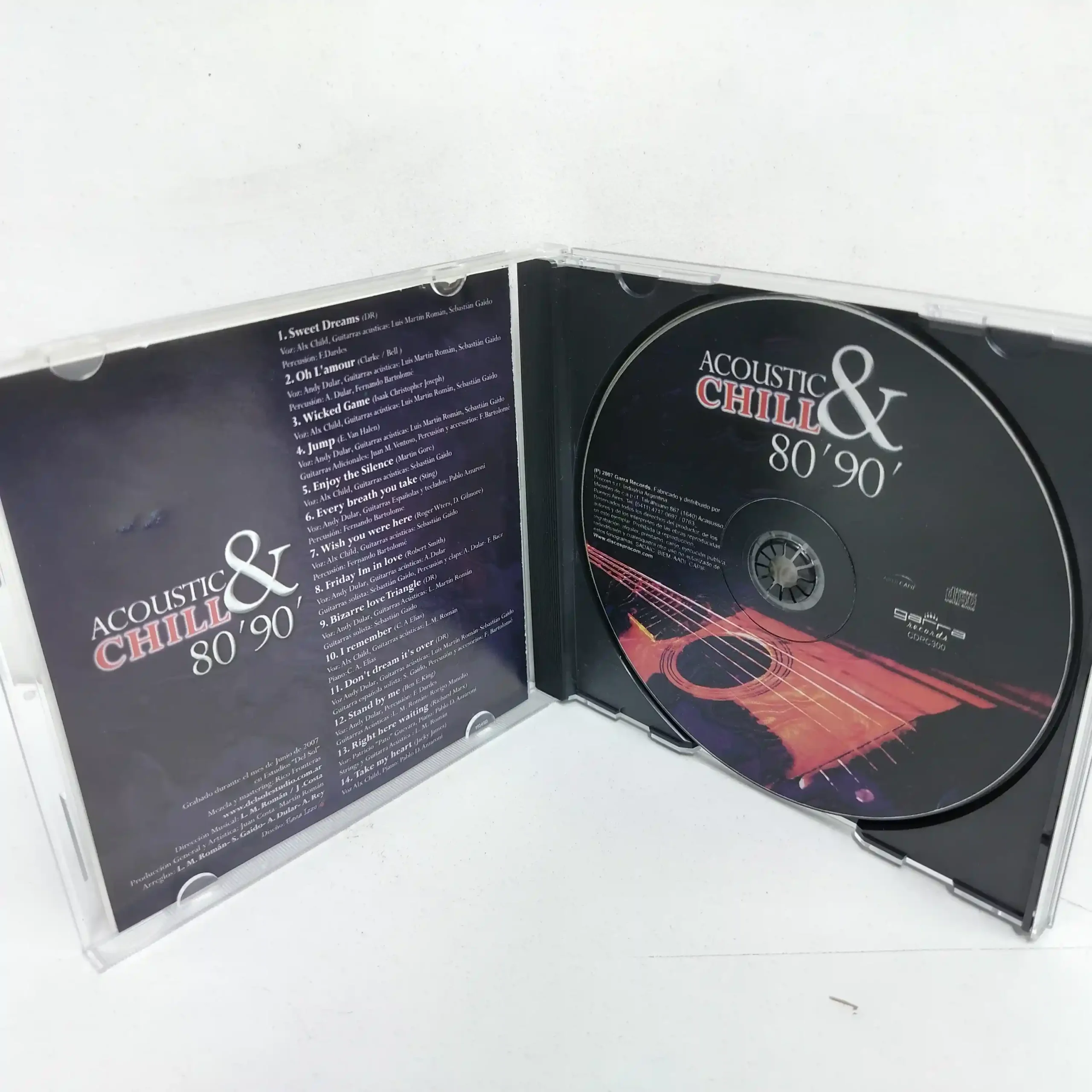 ACOUSTIC & CHILL 80′ 90′ (CD) - Imagen 3
