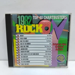 1982 Rock – Top 40 Chartbusters, original hits artists (CD)