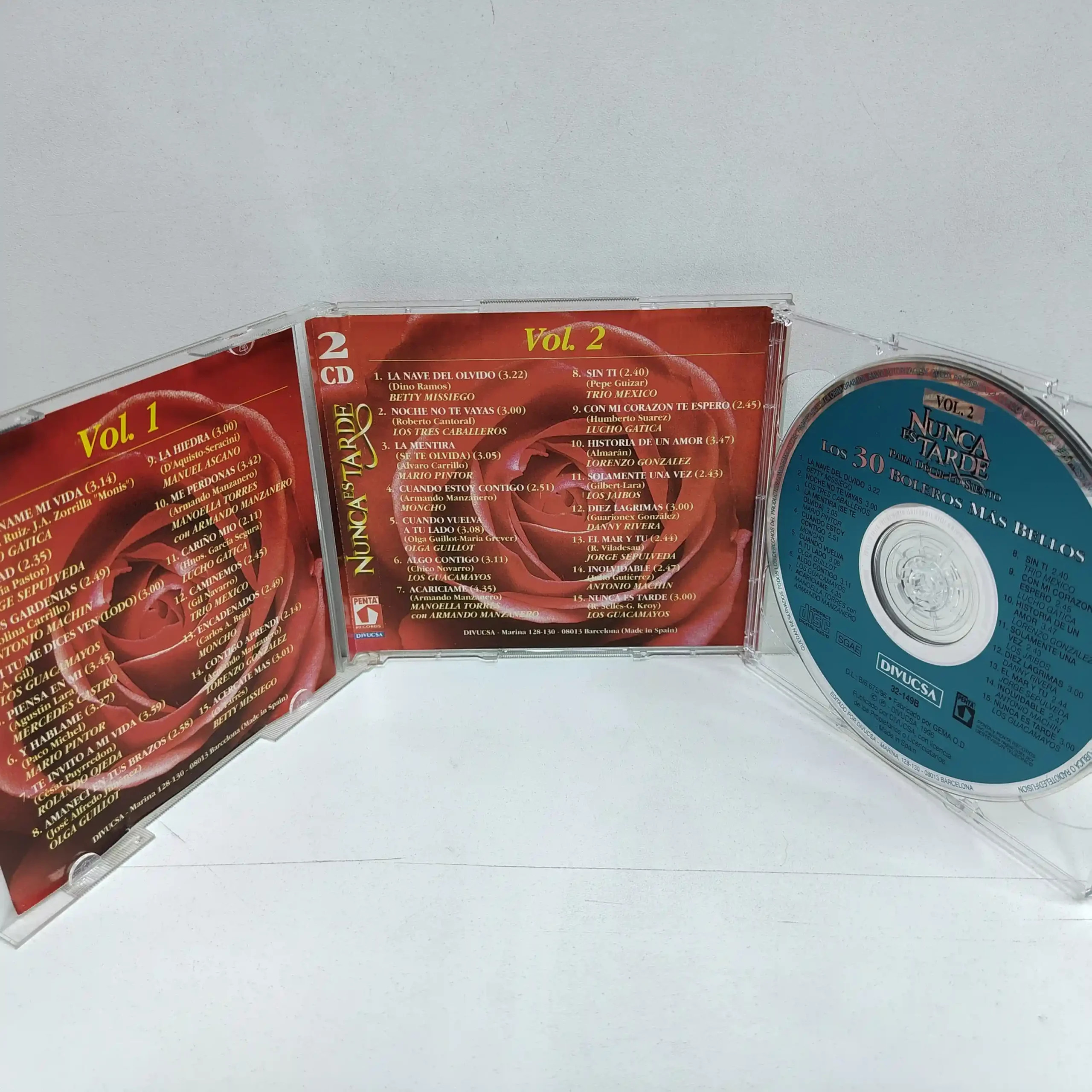 LOS 30 BOLEROS MAS BELLOS (2 CD’S) - Imagen 4
