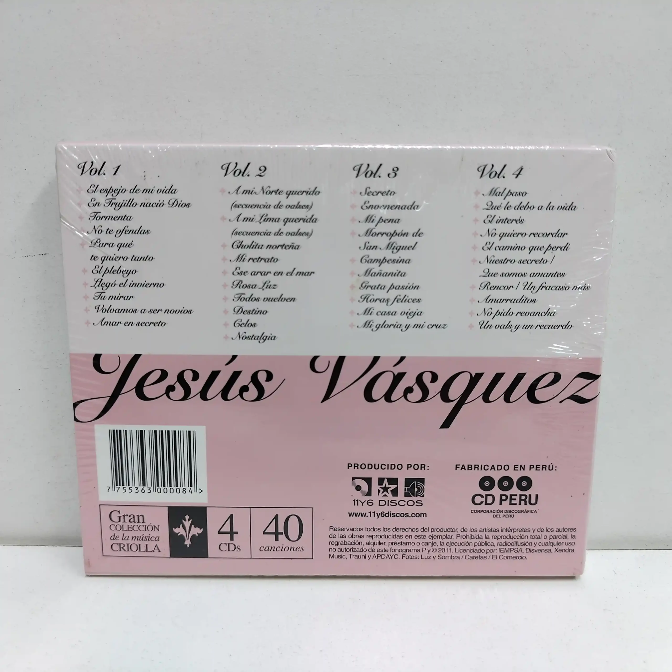 JESUS VASQUEZ (4 CD’S) - Imagen 2