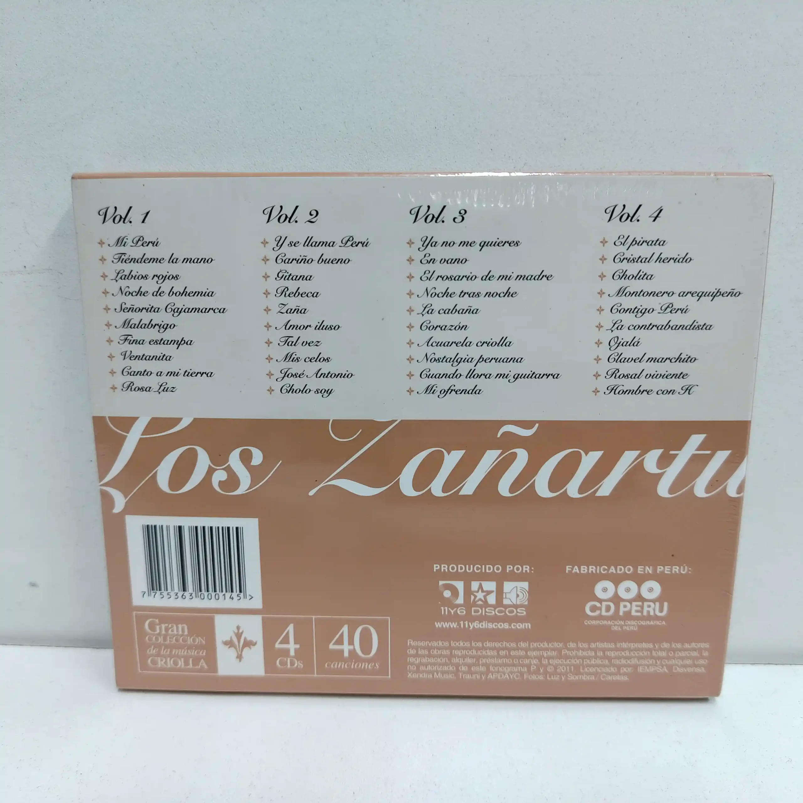 LOS ZAÑARTU (4 CD’S) - Imagen 2